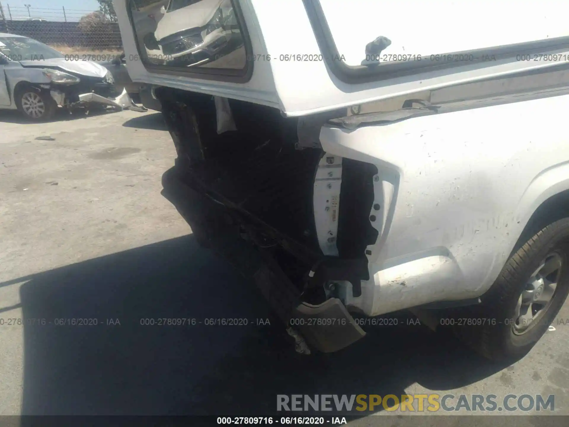 6 Photograph of a damaged car 5TFRX5GN5KX145854 TOYOTA TACOMA 2019