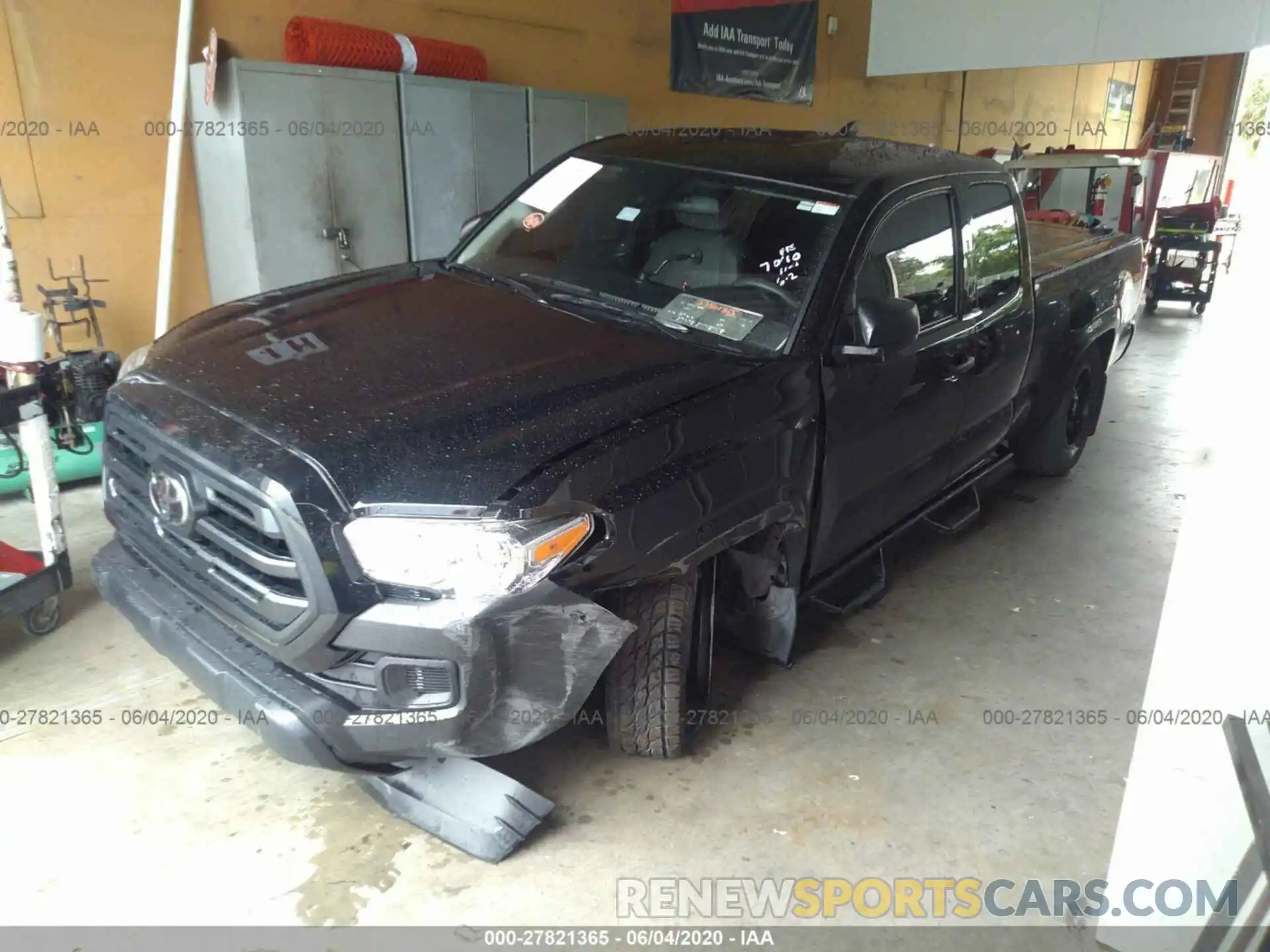 6 Photograph of a damaged car 5TFRX5GN5KX147040 TOYOTA TACOMA 2019