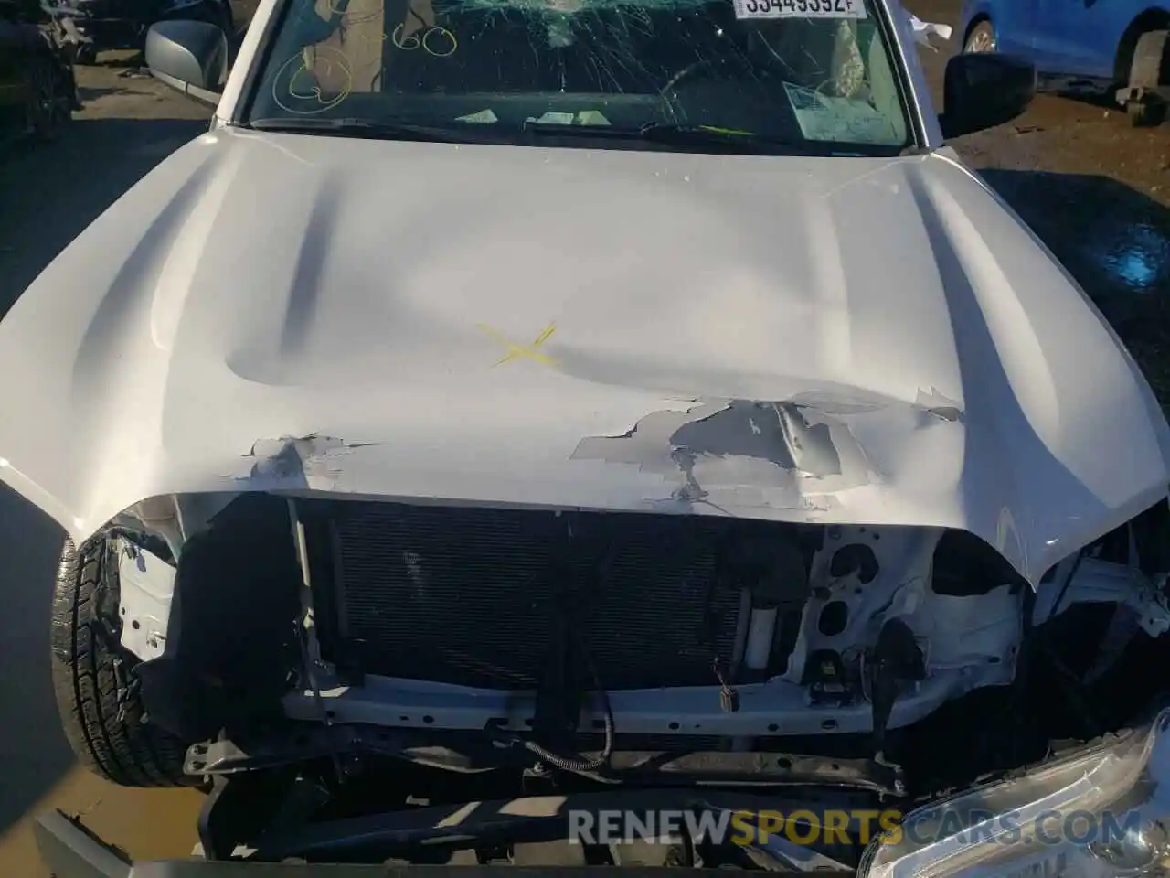 7 Photograph of a damaged car 5TFRX5GN5KX148124 TOYOTA TACOMA 2019