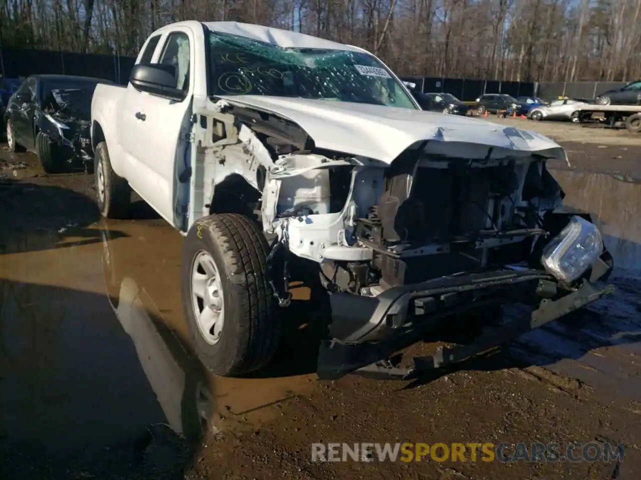 9 Photograph of a damaged car 5TFRX5GN5KX148124 TOYOTA TACOMA 2019