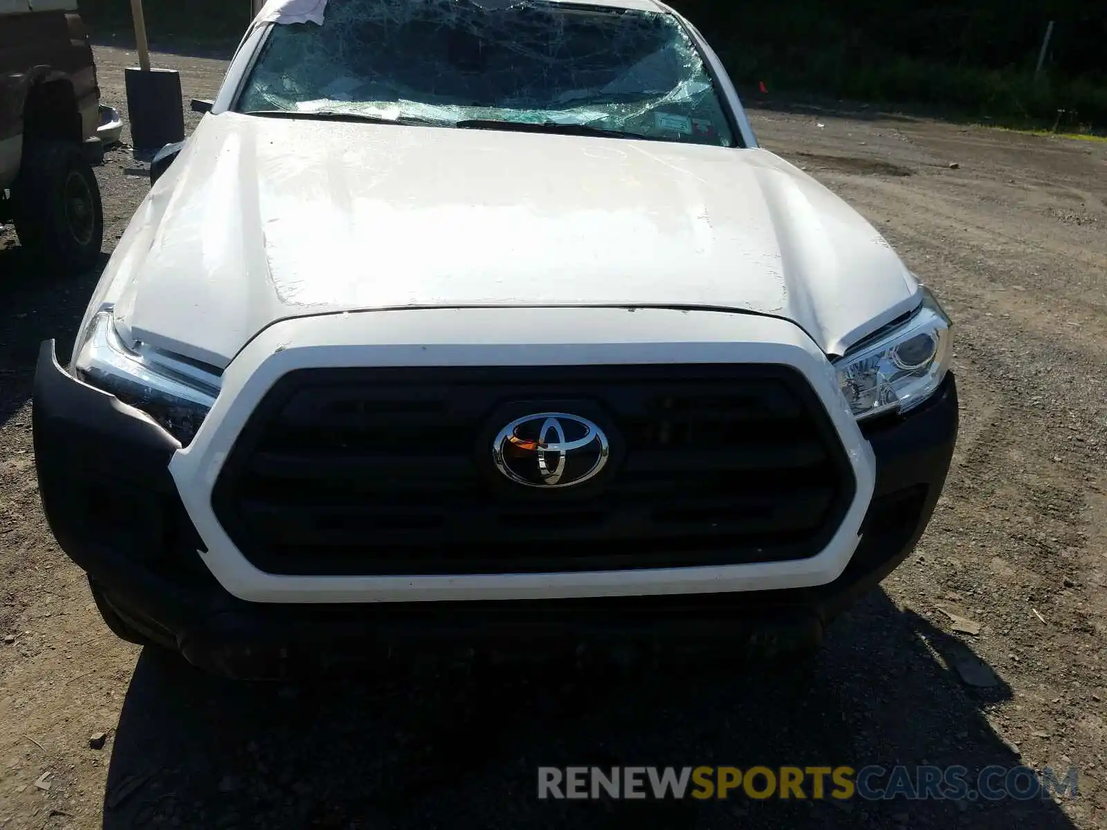 7 Photograph of a damaged car 5TFRX5GN5KX150455 TOYOTA TACOMA 2019