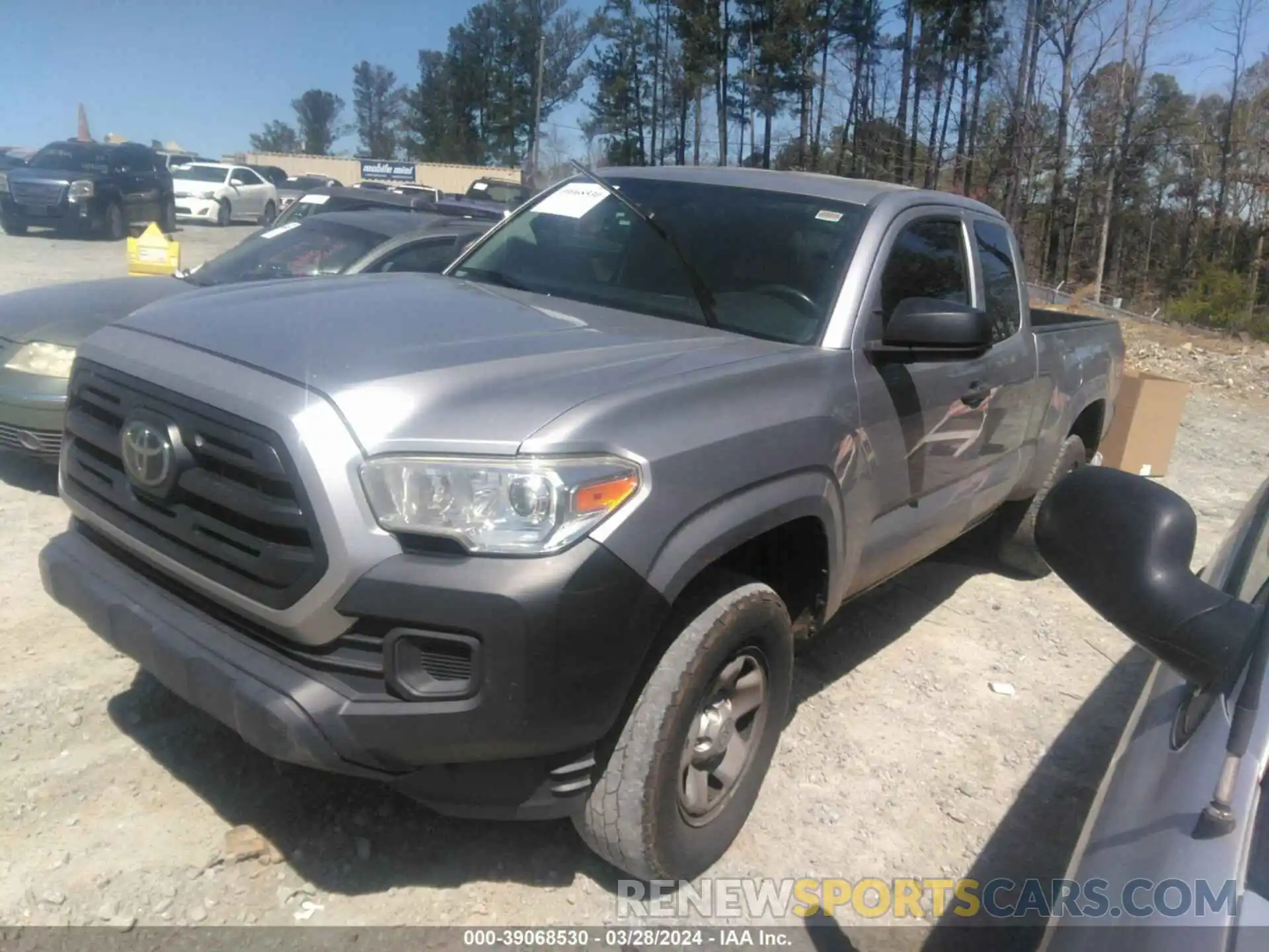 2 Photograph of a damaged car 5TFRX5GN5KX151945 TOYOTA TACOMA 2019