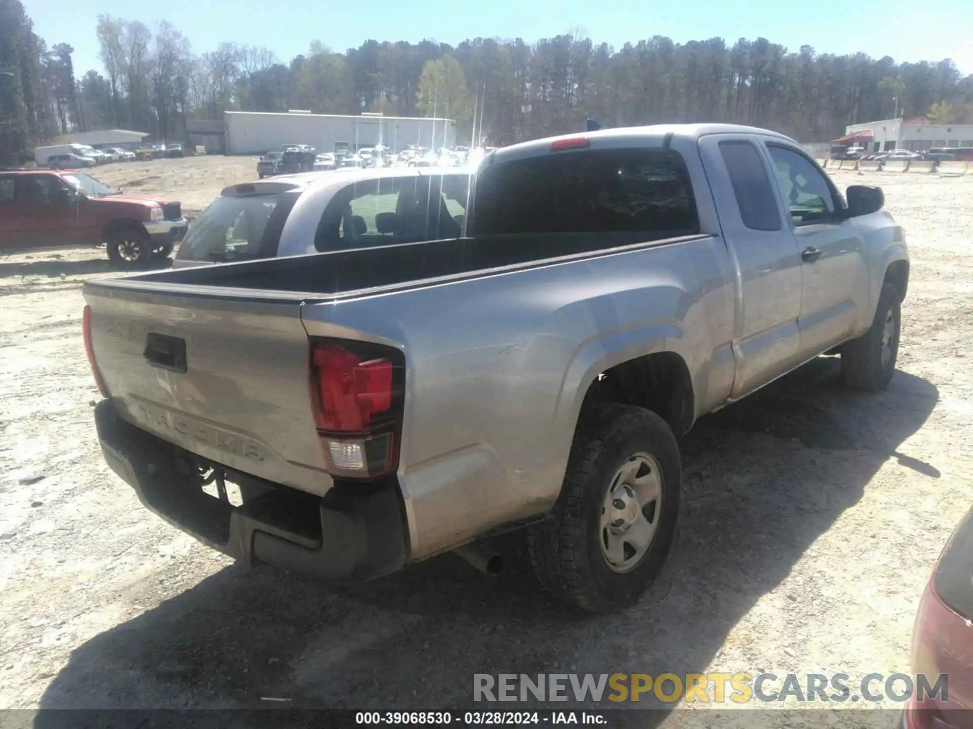 4 Photograph of a damaged car 5TFRX5GN5KX151945 TOYOTA TACOMA 2019