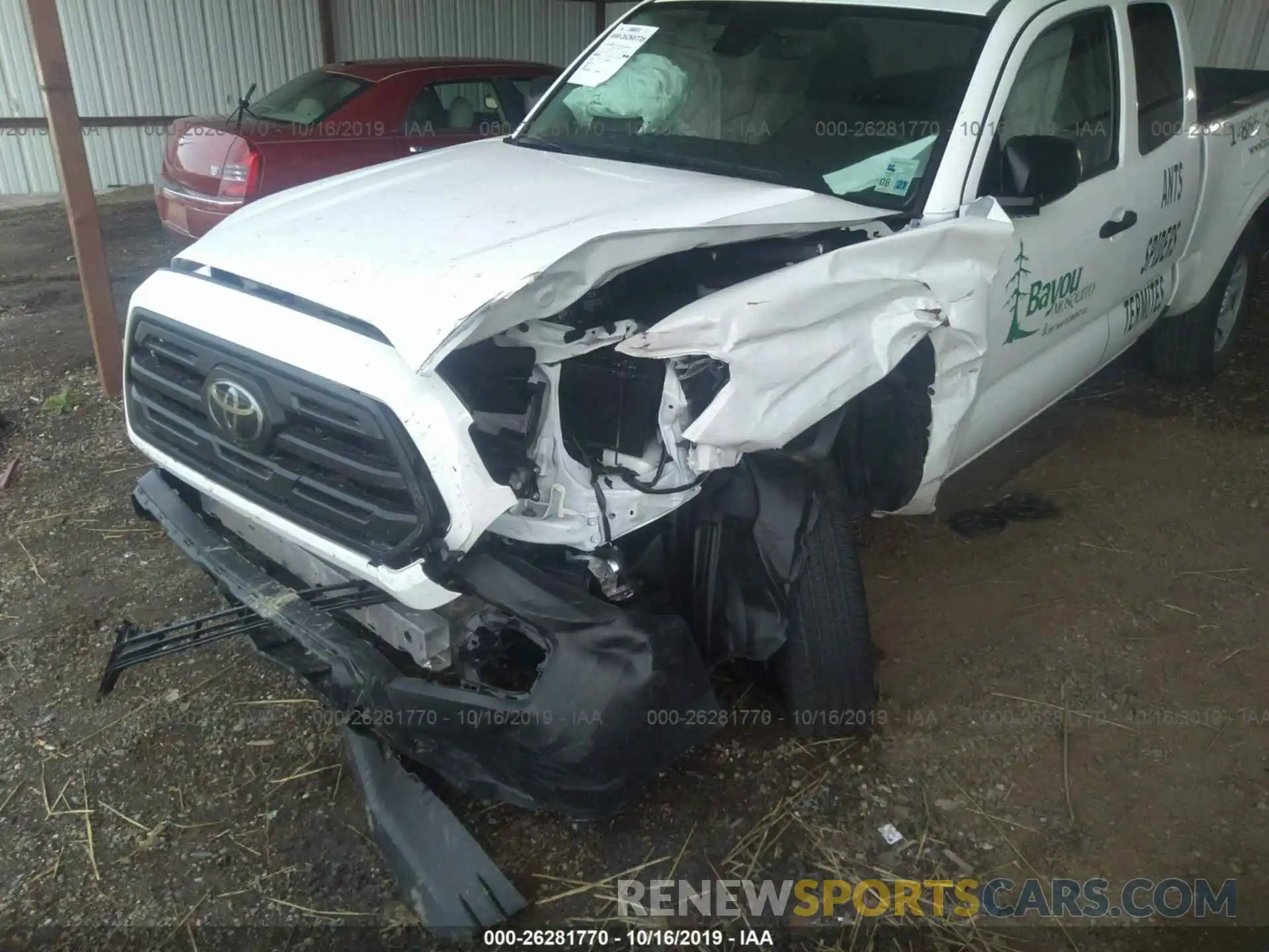 6 Photograph of a damaged car 5TFRX5GN5KX161892 TOYOTA TACOMA 2019