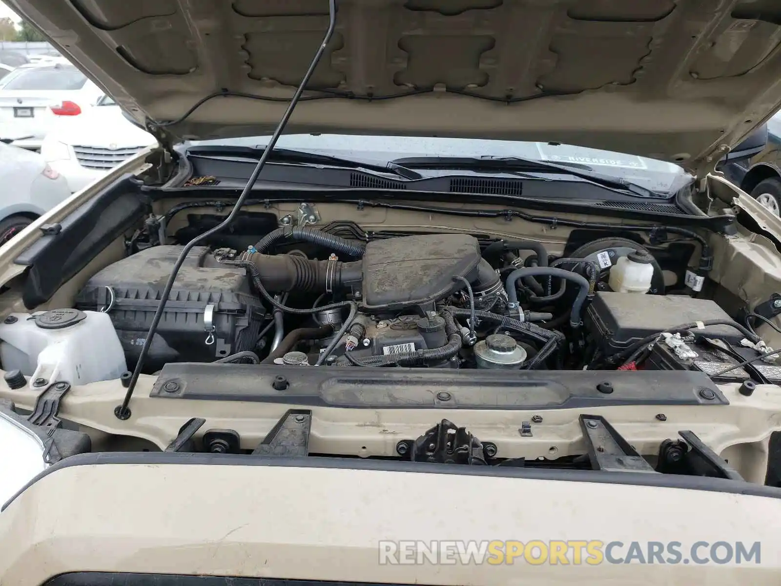 7 Photograph of a damaged car 5TFRX5GN5KX163383 TOYOTA TACOMA 2019