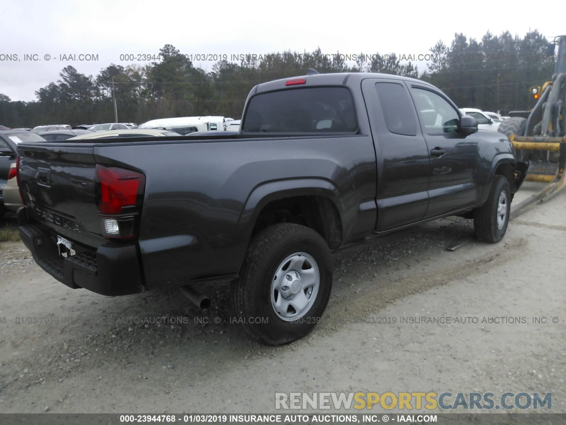 4 Photograph of a damaged car 5TFRX5GN6KX135088 TOYOTA TACOMA 2019