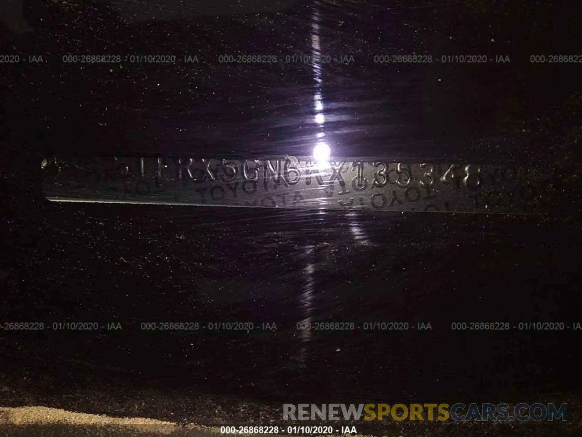 9 Photograph of a damaged car 5TFRX5GN6KX135348 TOYOTA TACOMA 2019