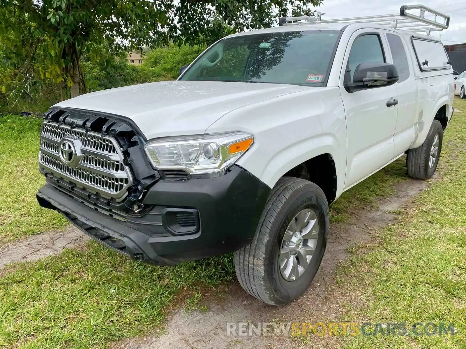 2 Фотография поврежденного автомобиля 5TFRX5GN6KX144521 TOYOTA TACOMA 2019