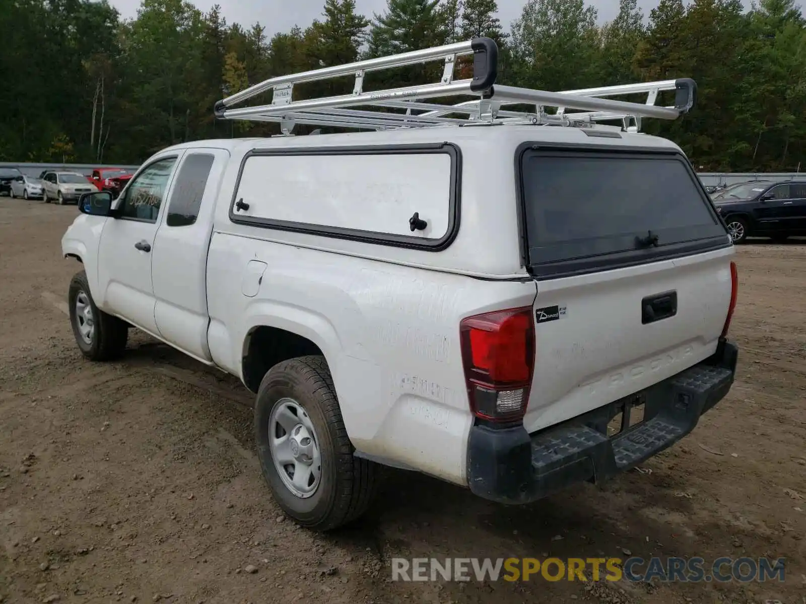 3 Photograph of a damaged car 5TFRX5GN6KX144759 TOYOTA TACOMA 2019