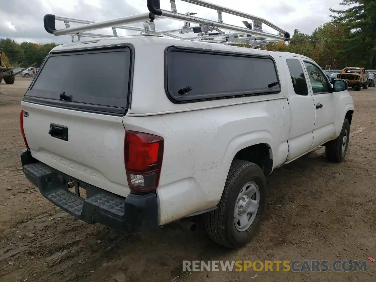 4 Photograph of a damaged car 5TFRX5GN6KX144759 TOYOTA TACOMA 2019