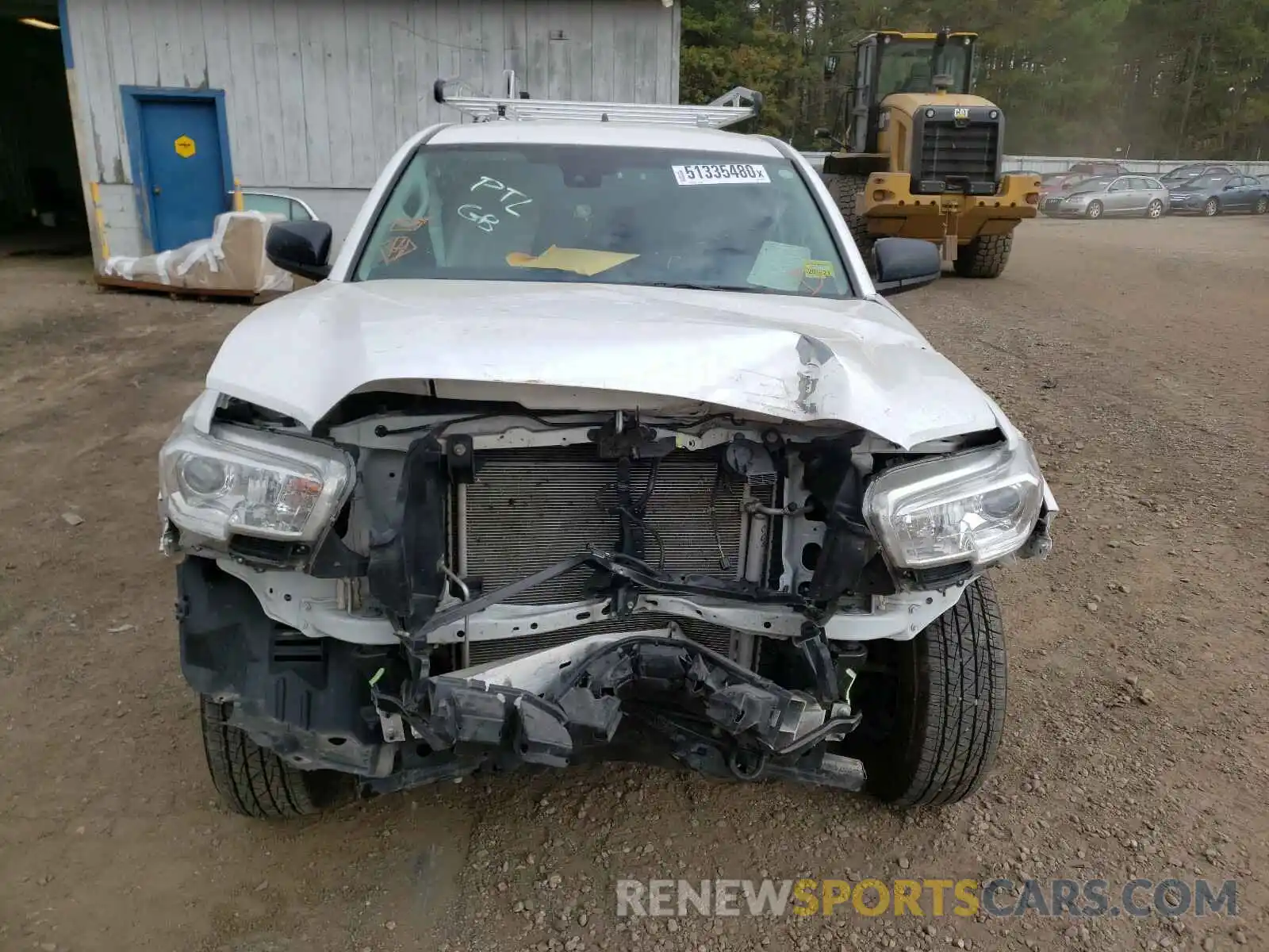 9 Photograph of a damaged car 5TFRX5GN6KX144759 TOYOTA TACOMA 2019