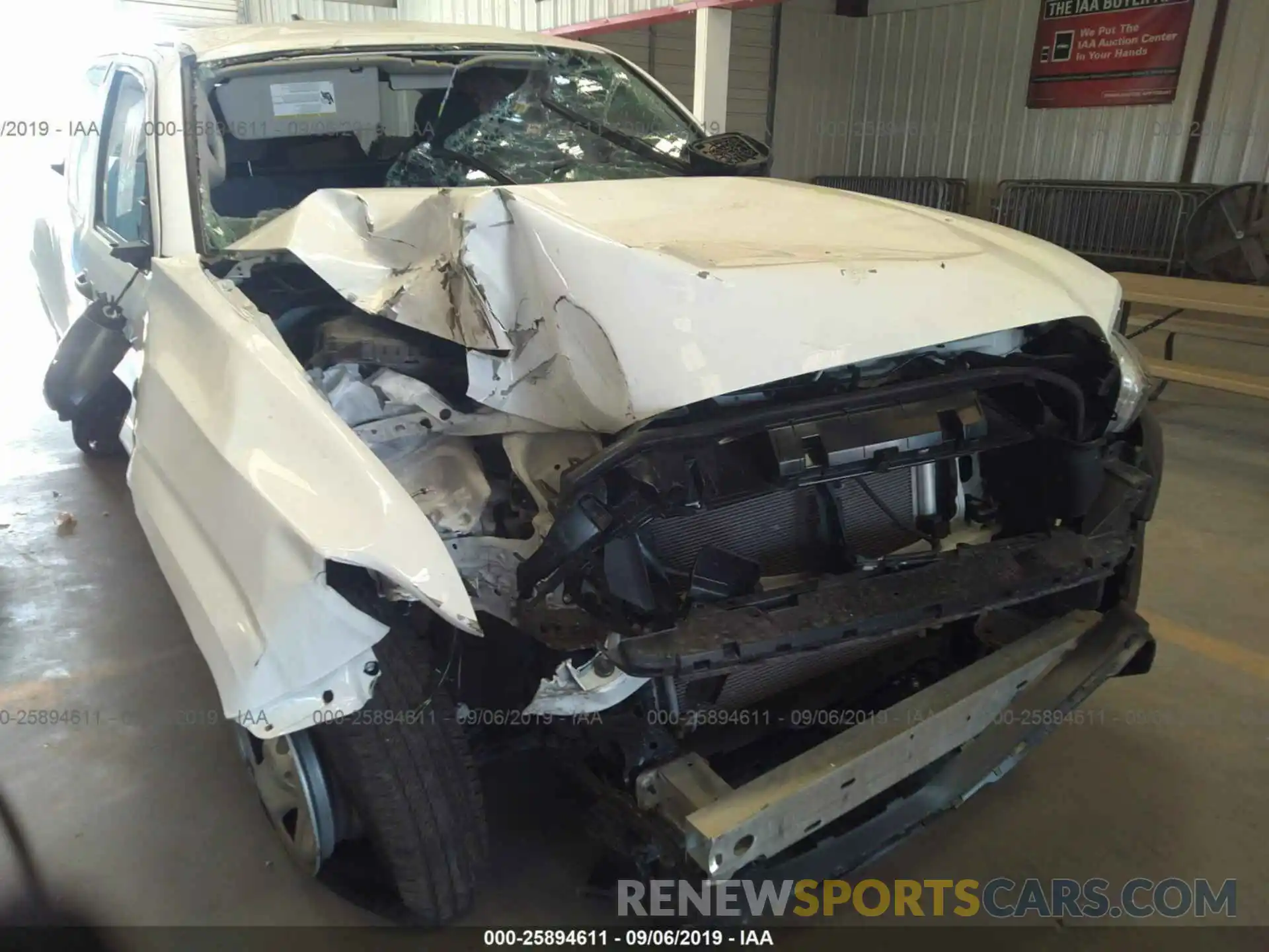 6 Photograph of a damaged car 5TFRX5GN6KX145636 TOYOTA TACOMA 2019