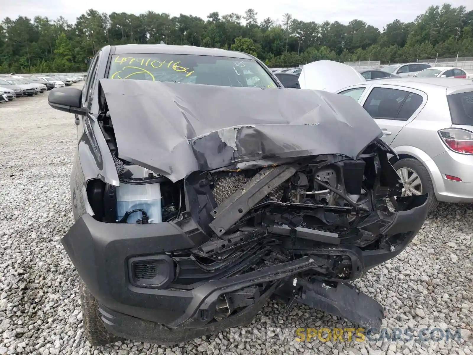 9 Photograph of a damaged car 5TFRX5GN6KX145877 TOYOTA TACOMA 2019