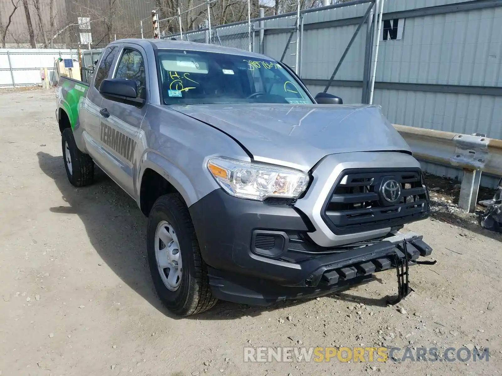 1 Фотография поврежденного автомобиля 5TFRX5GN6KX150156 TOYOTA TACOMA 2019