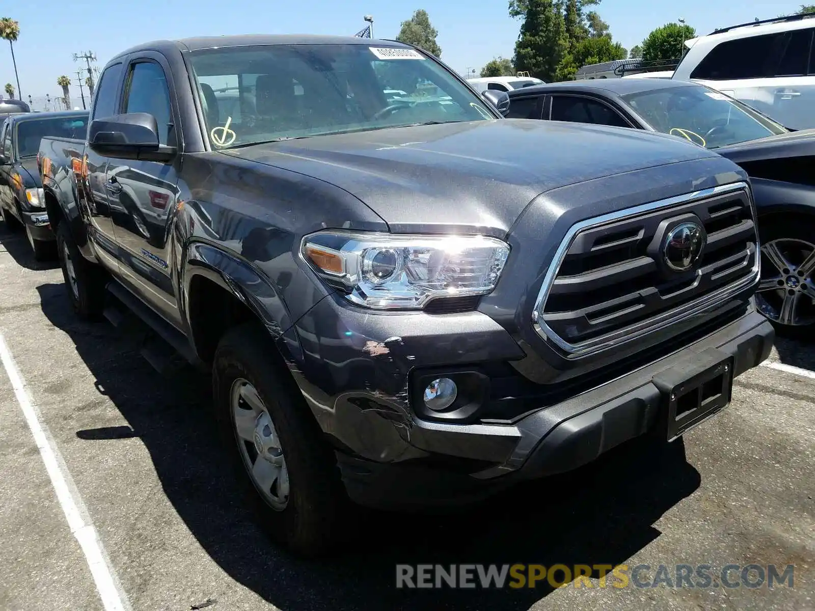 1 Фотография поврежденного автомобиля 5TFRX5GN6KX159407 TOYOTA TACOMA 2019