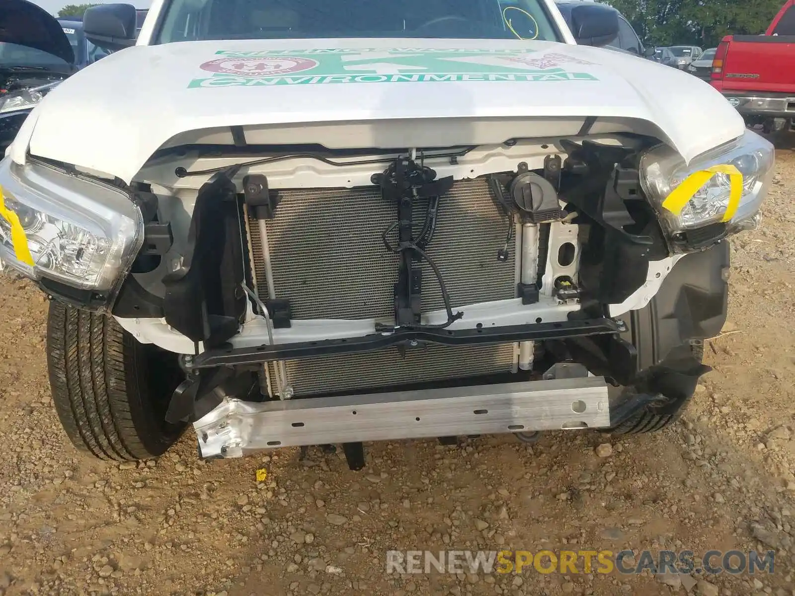 9 Photograph of a damaged car 5TFRX5GN6KX161044 TOYOTA TACOMA 2019