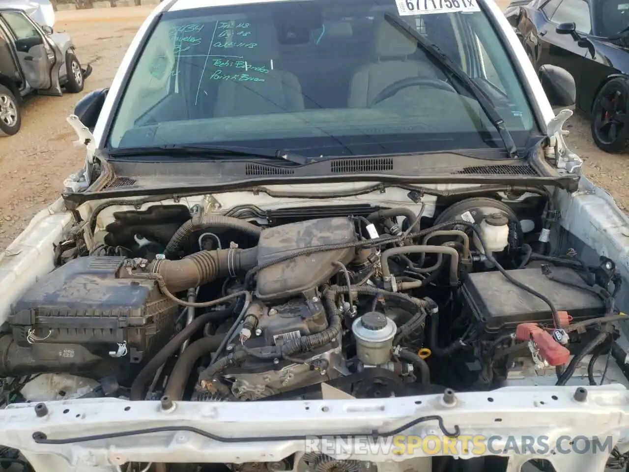 7 Photograph of a damaged car 5TFRX5GN6KX164512 TOYOTA TACOMA 2019