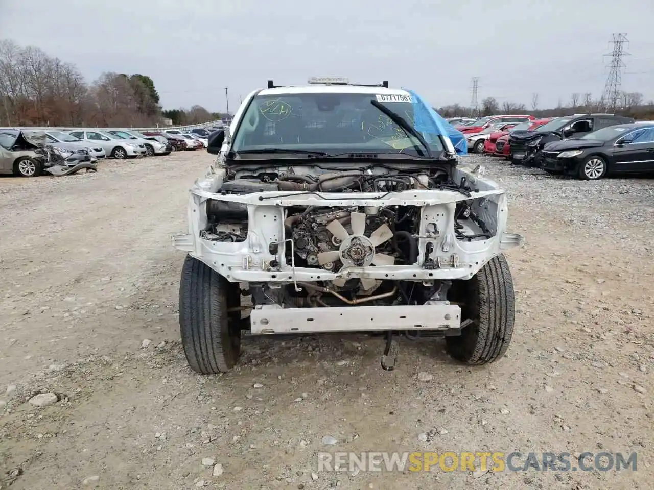 9 Photograph of a damaged car 5TFRX5GN6KX164512 TOYOTA TACOMA 2019