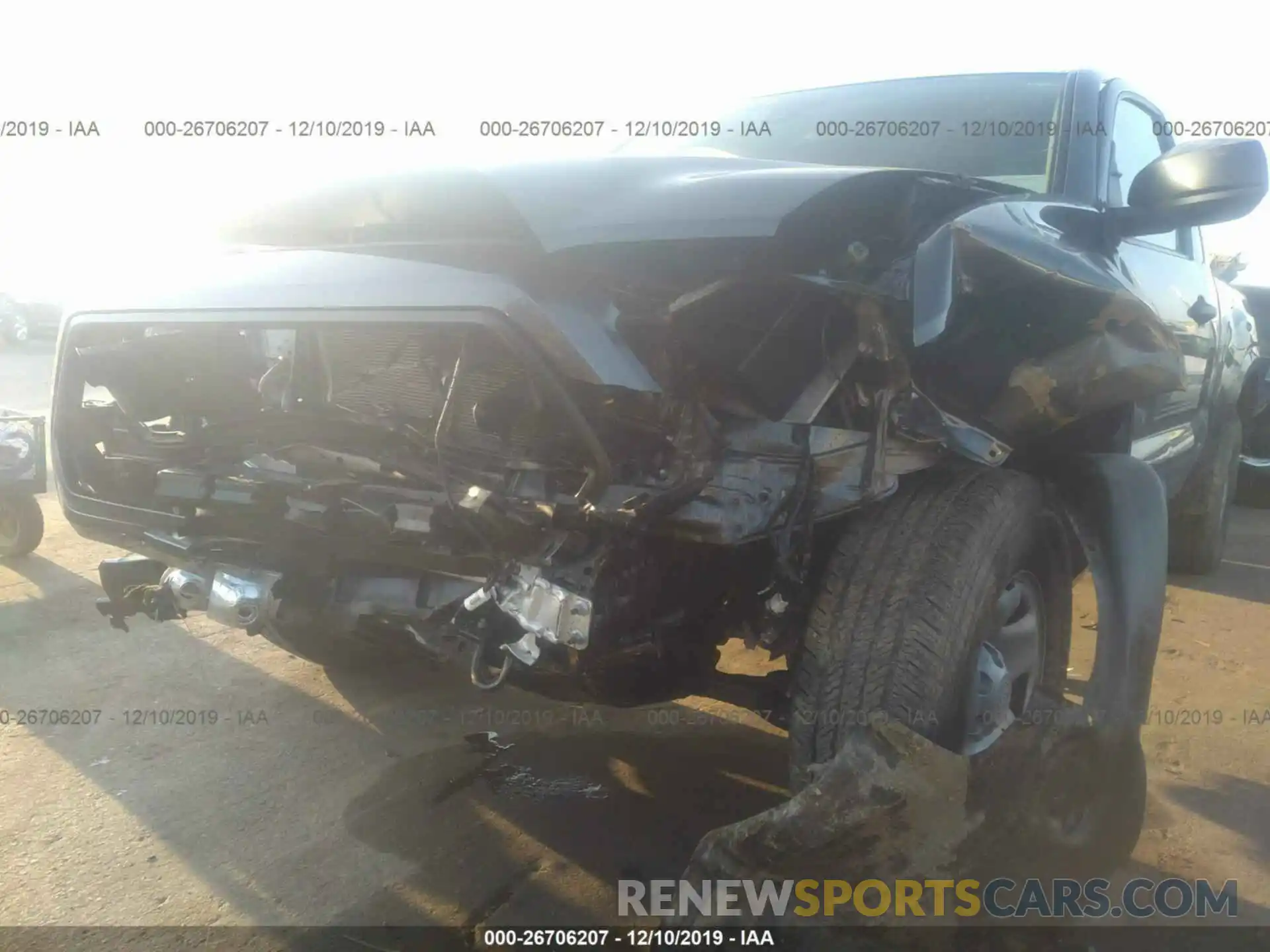 6 Photograph of a damaged car 5TFRX5GN7KX138789 TOYOTA TACOMA 2019