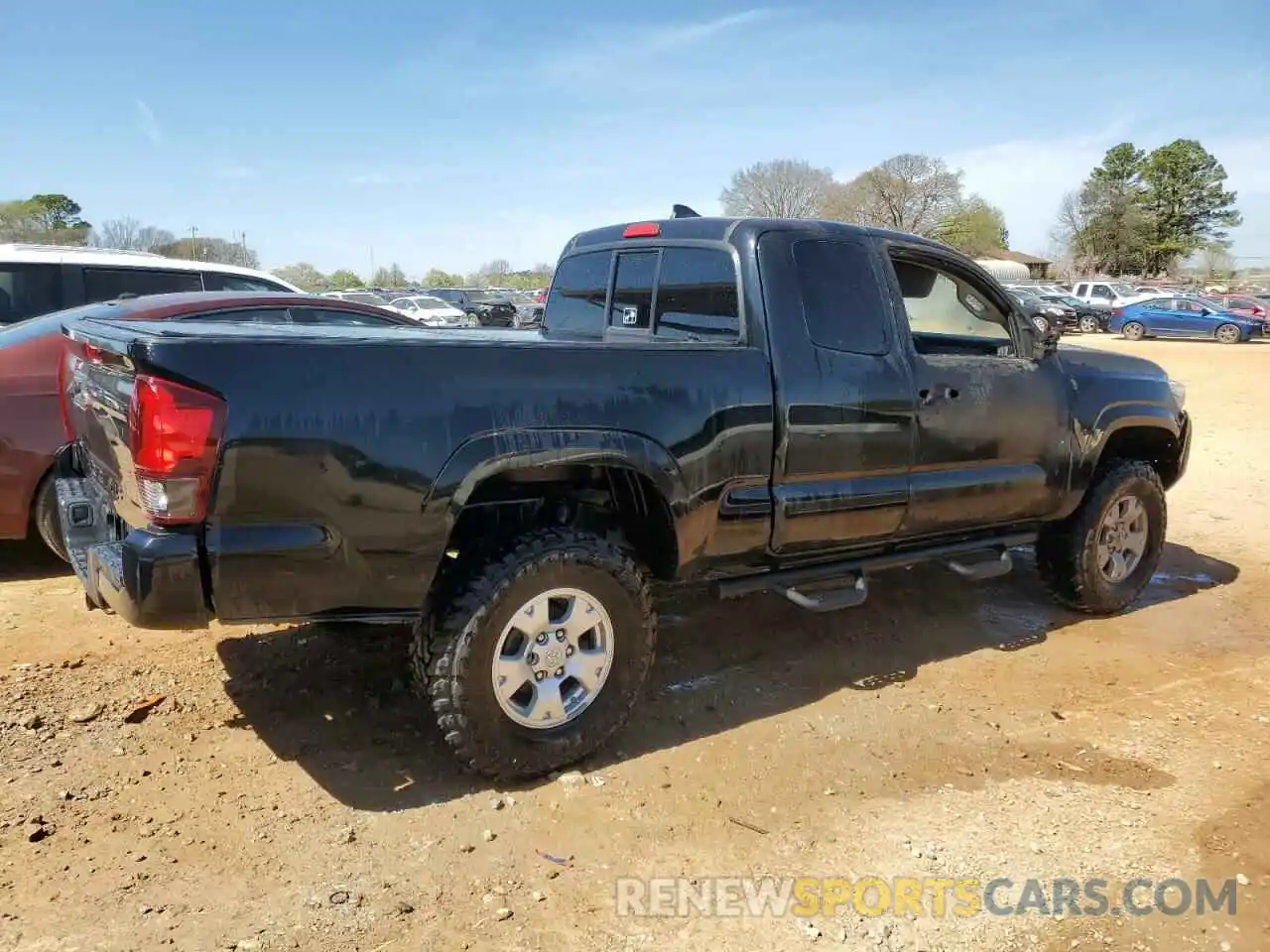 3 Photograph of a damaged car 5TFRX5GN7KX146021 TOYOTA TACOMA 2019