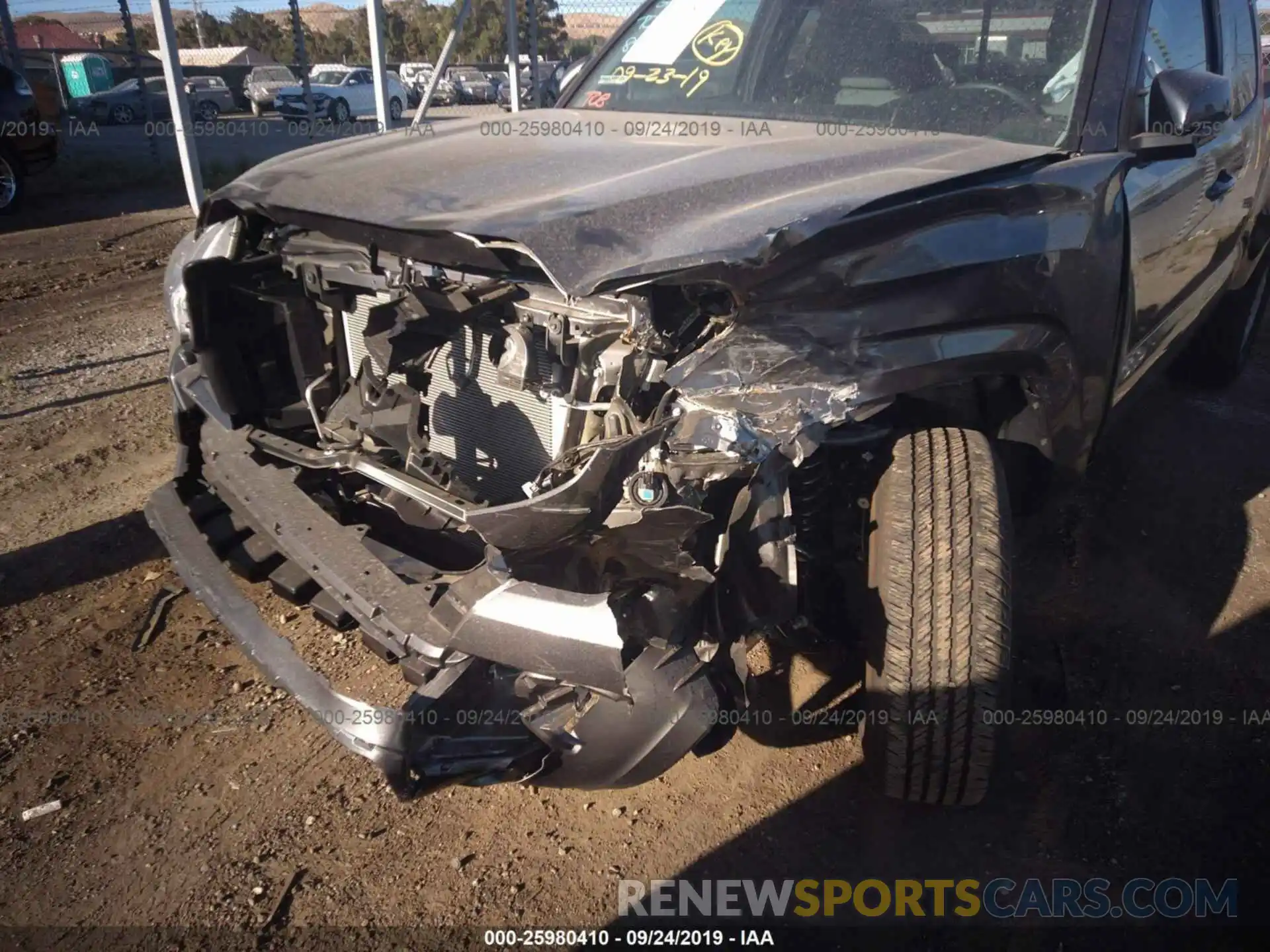 6 Photograph of a damaged car 5TFRX5GN7KX147671 TOYOTA TACOMA 2019