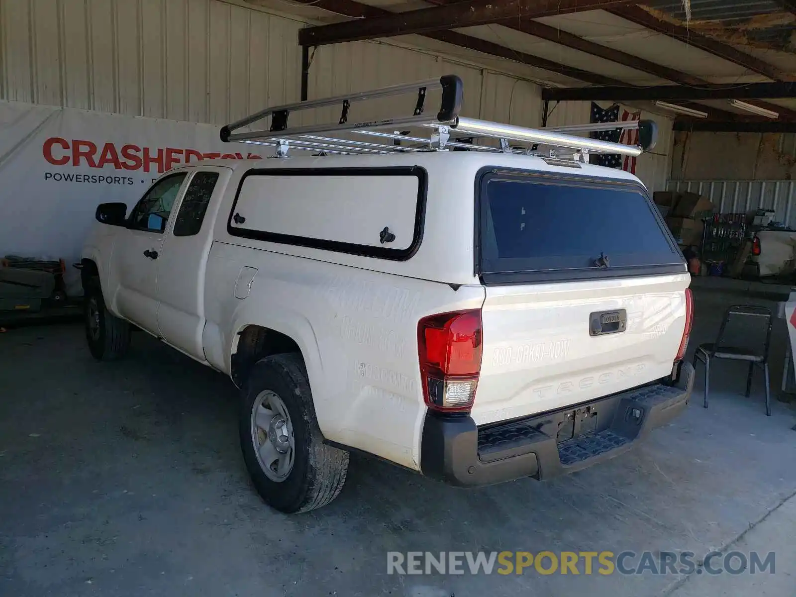 3 Photograph of a damaged car 5TFRX5GN7KX148142 TOYOTA TACOMA 2019