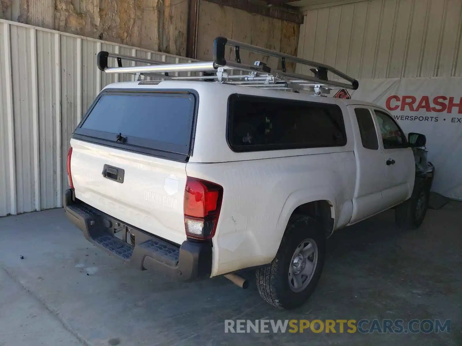 4 Photograph of a damaged car 5TFRX5GN7KX148142 TOYOTA TACOMA 2019