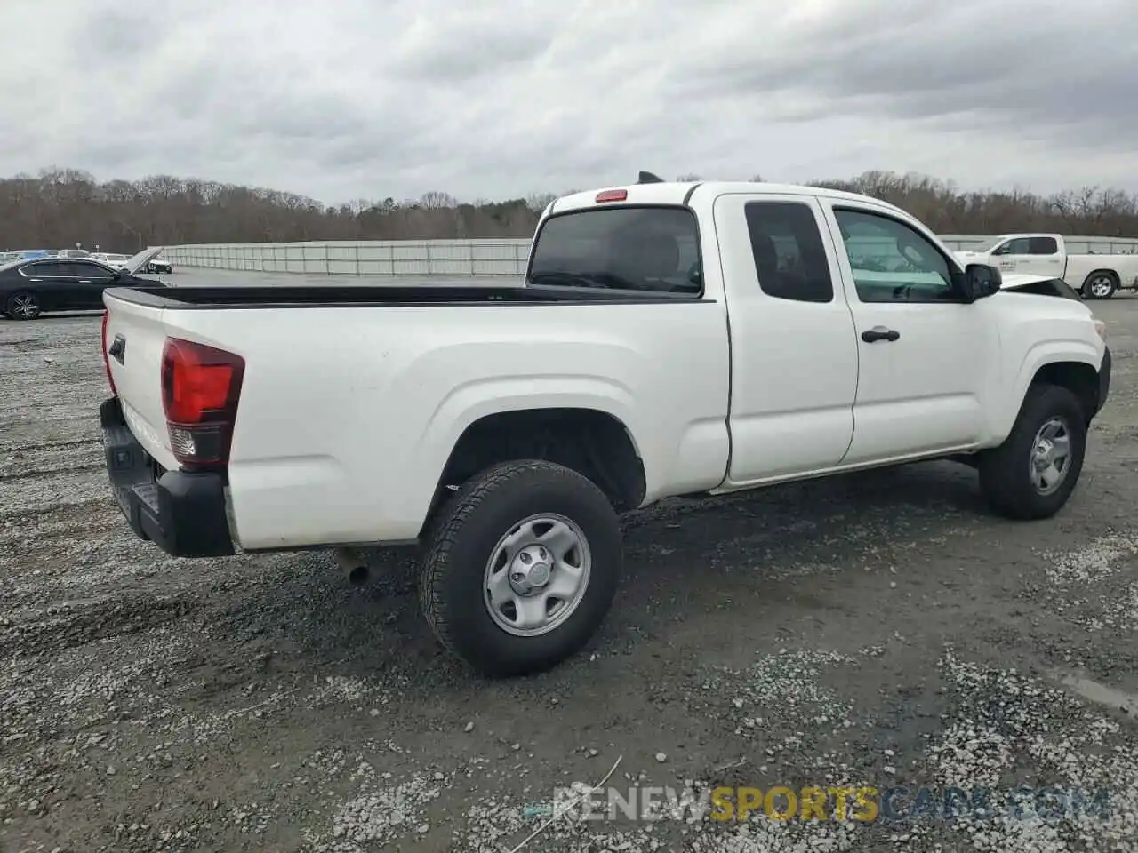 3 Photograph of a damaged car 5TFRX5GN8KX138705 TOYOTA TACOMA 2019