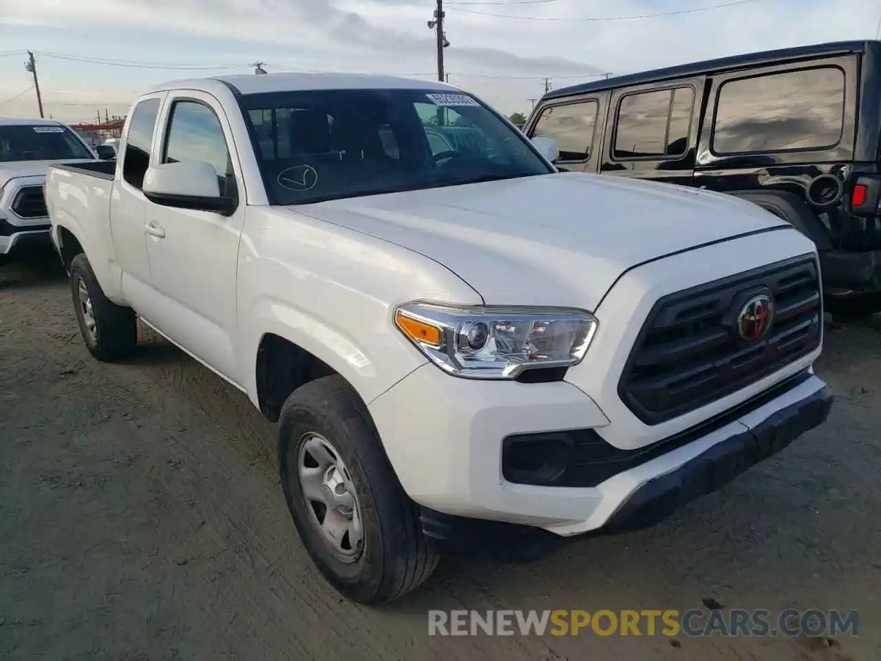 1 Фотография поврежденного автомобиля 5TFRX5GN8KX144696 TOYOTA TACOMA 2019