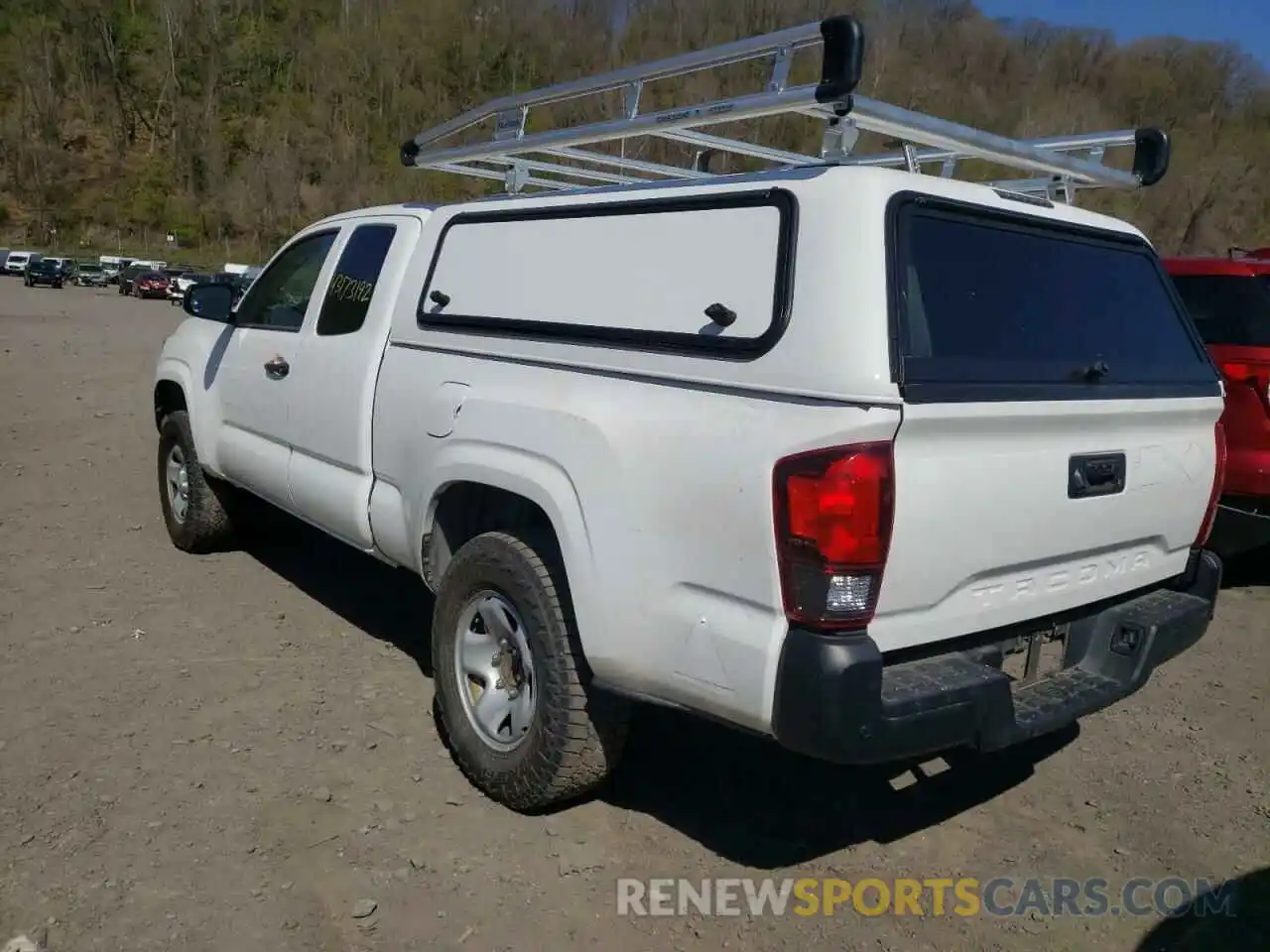 3 Photograph of a damaged car 5TFRX5GN8KX147629 TOYOTA TACOMA 2019