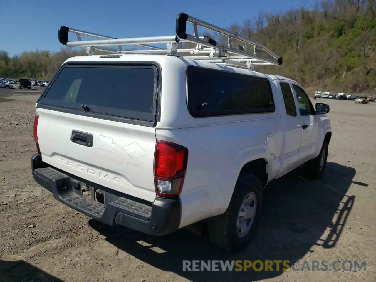 4 Photograph of a damaged car 5TFRX5GN8KX147629 TOYOTA TACOMA 2019