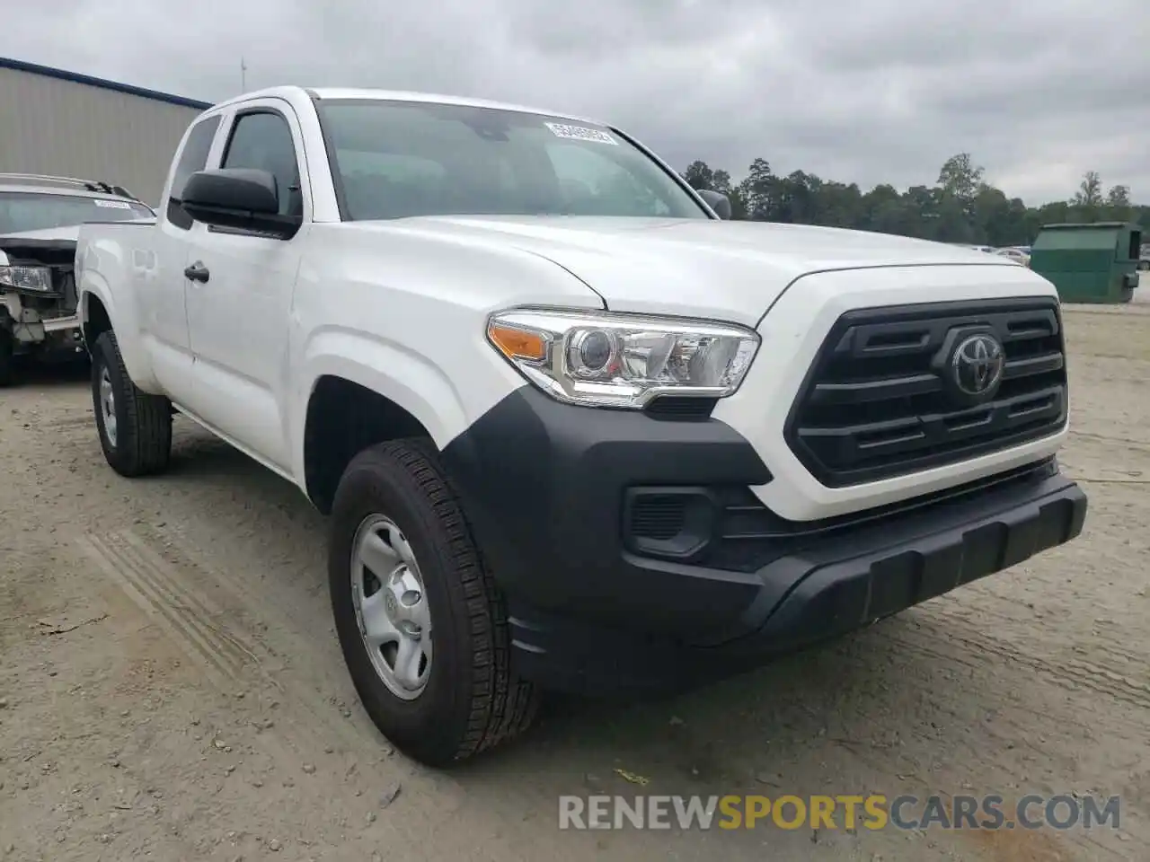 1 Photograph of a damaged car 5TFRX5GN9KX137496 TOYOTA TACOMA 2019