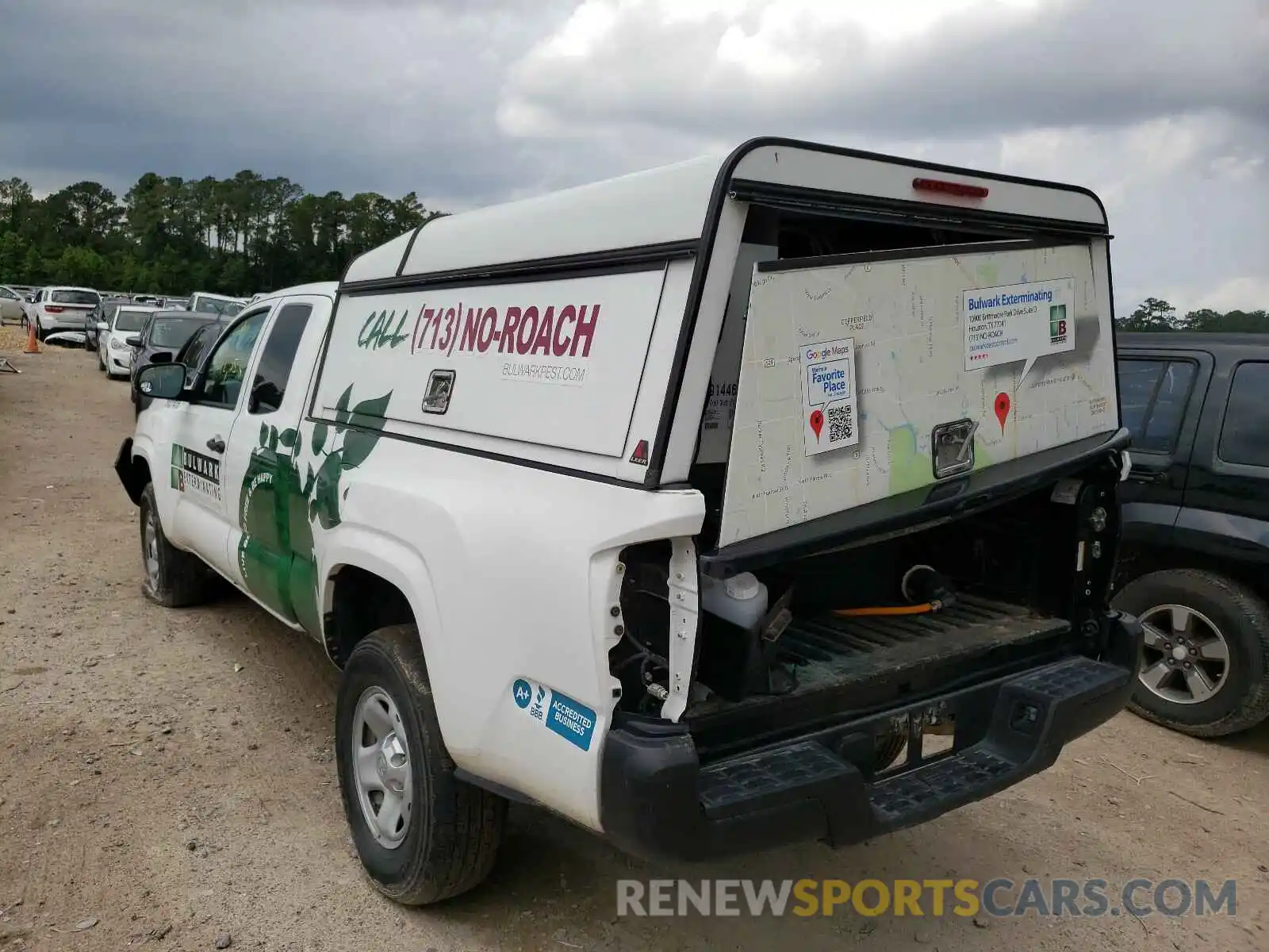 3 Photograph of a damaged car 5TFRX5GN9KX142763 TOYOTA TACOMA 2019