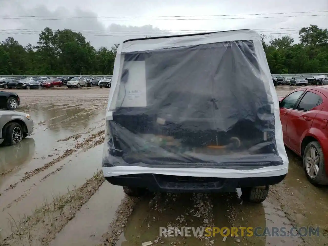 6 Photograph of a damaged car 5TFRX5GN9KX142763 TOYOTA TACOMA 2019