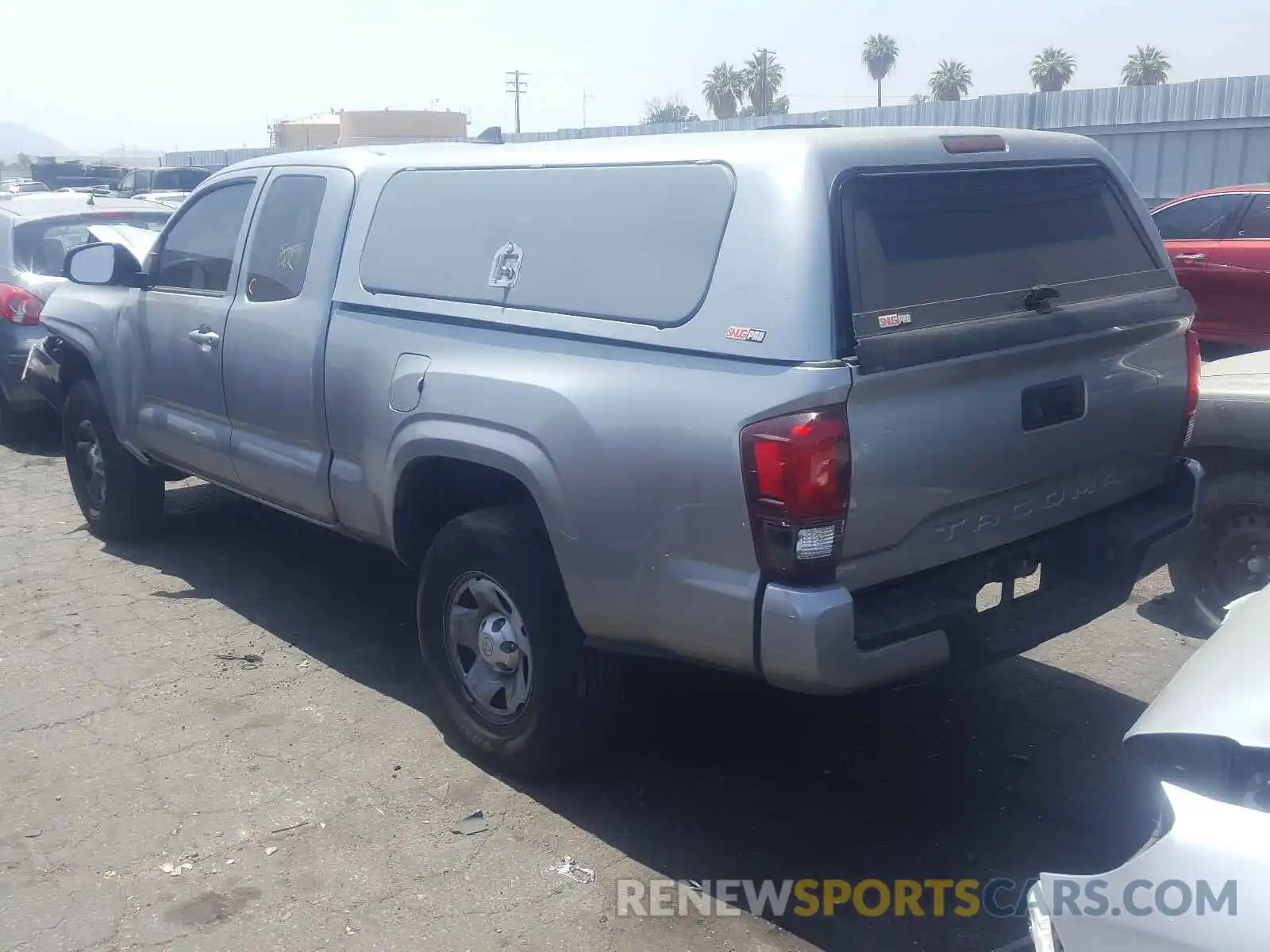 3 Photograph of a damaged car 5TFRX5GN9KX146036 TOYOTA TACOMA 2019