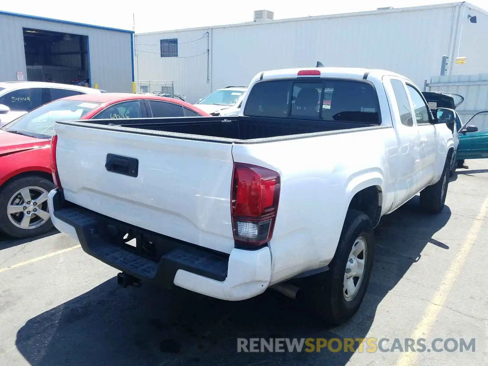 4 Photograph of a damaged car 5TFRX5GN9KX147980 TOYOTA TACOMA 2019