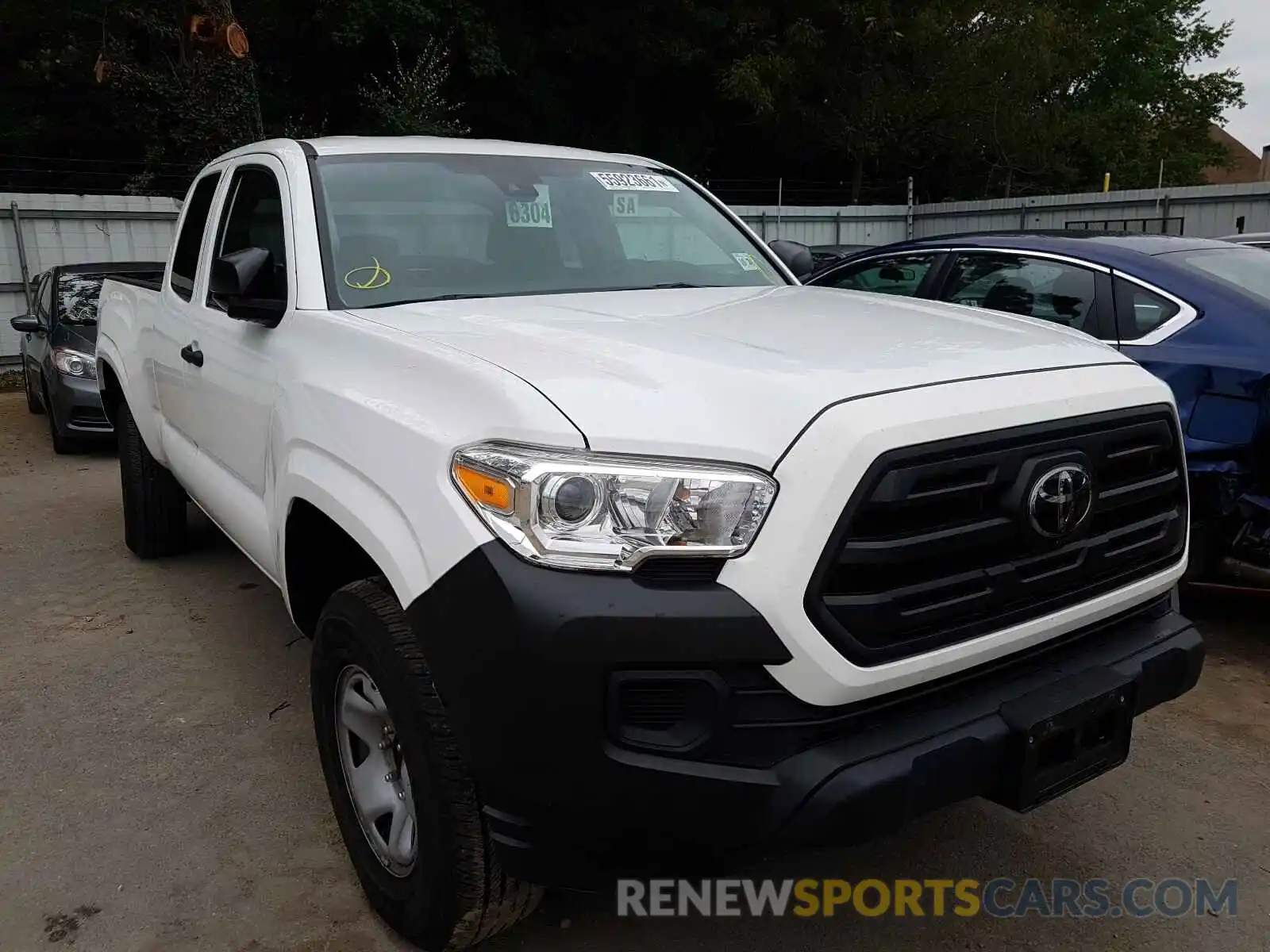 1 Фотография поврежденного автомобиля 5TFRX5GN9KX155223 TOYOTA TACOMA 2019