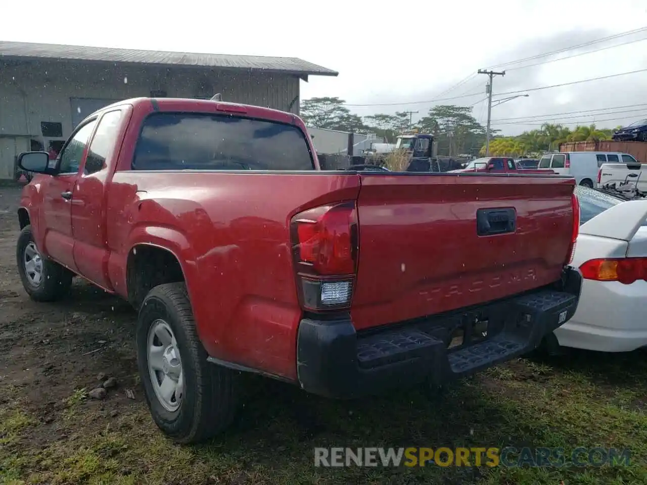 3 Photograph of a damaged car 5TFRX5GN9KX161247 TOYOTA TACOMA 2019