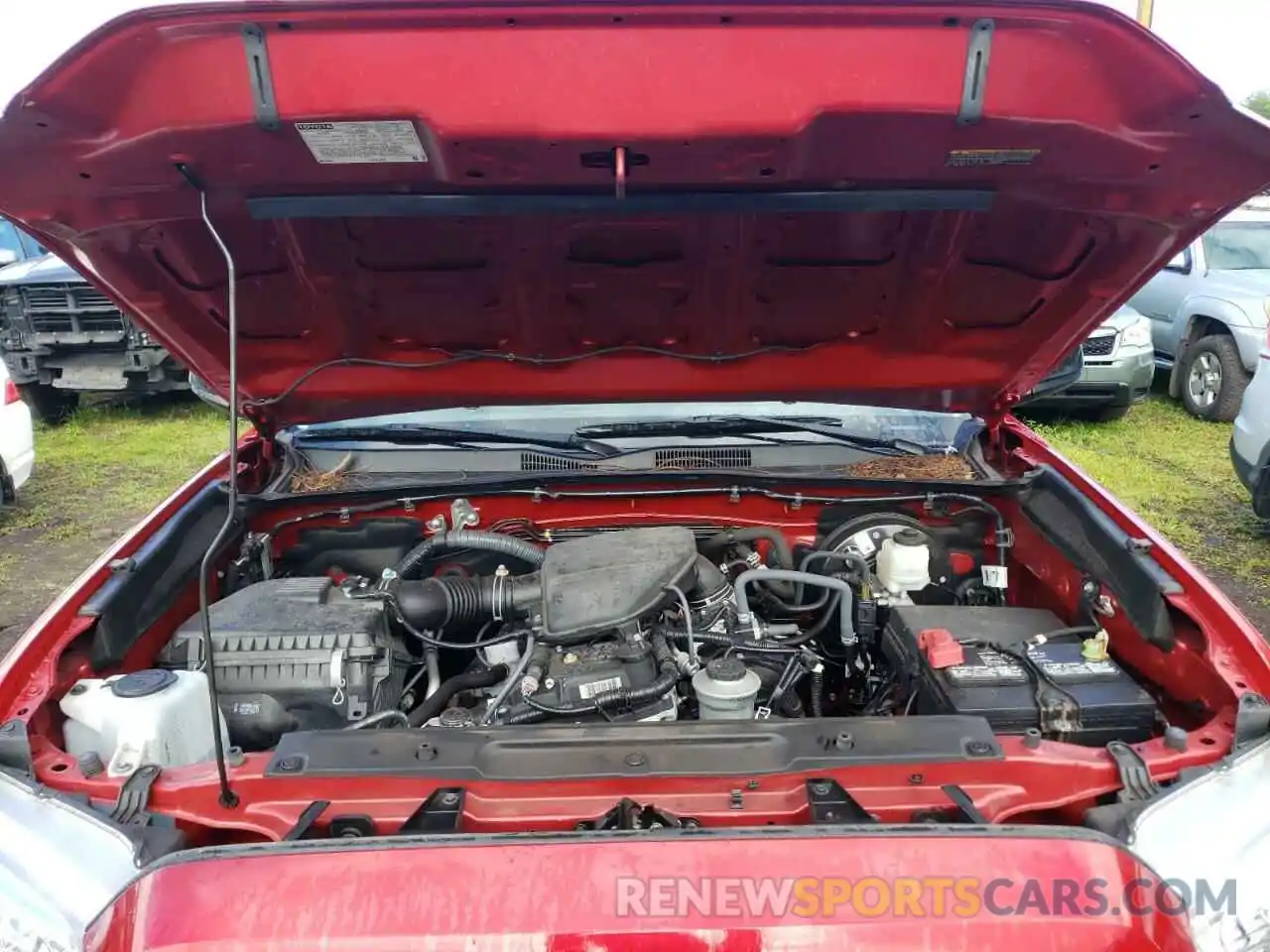 7 Photograph of a damaged car 5TFRX5GN9KX161247 TOYOTA TACOMA 2019