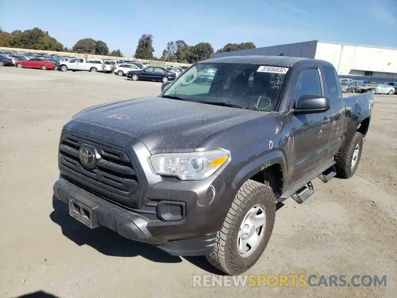 2 Фотография поврежденного автомобиля 5TFRX5GN9KX165041 TOYOTA TACOMA 2019