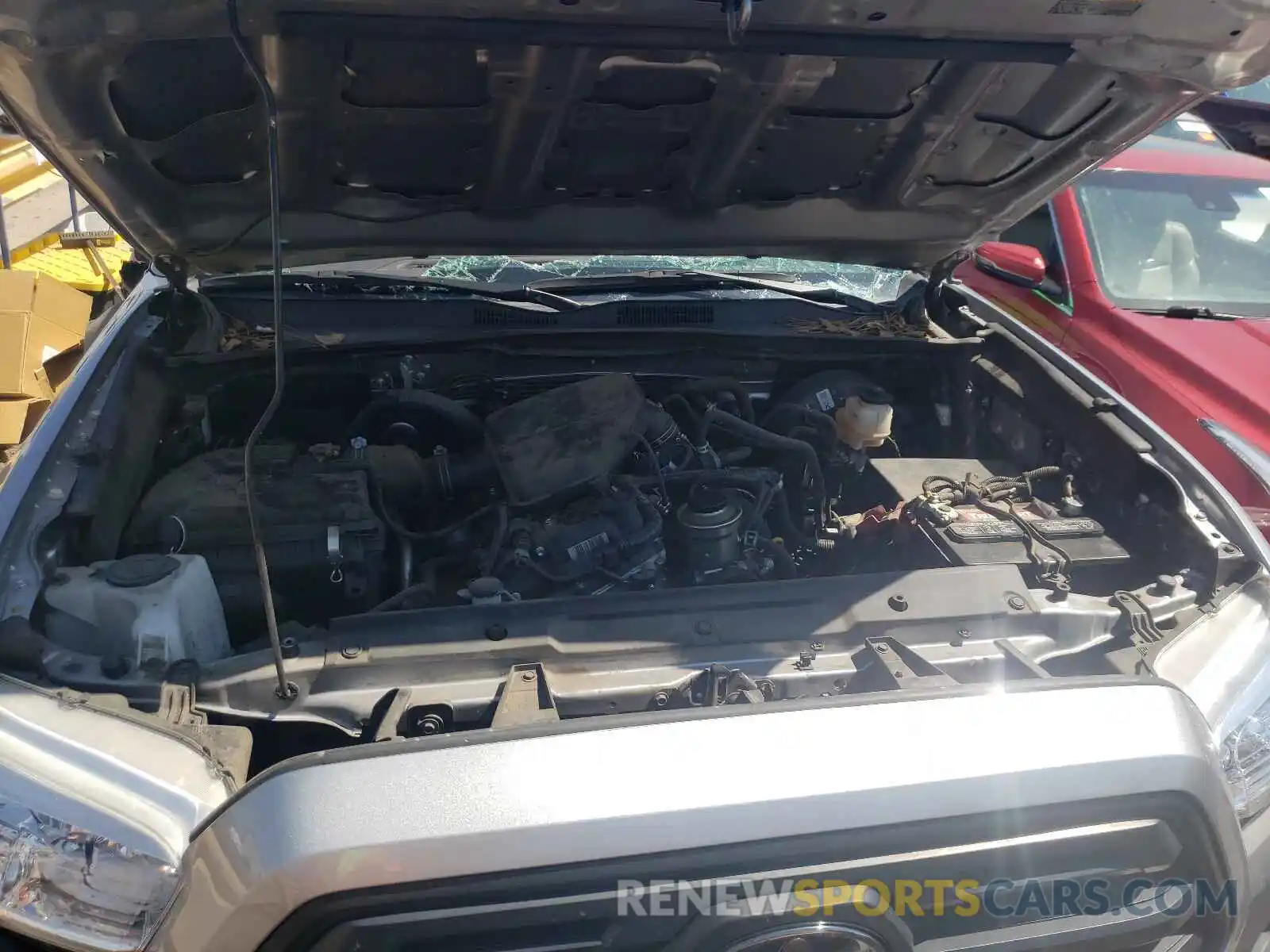 7 Photograph of a damaged car 5TFRX5GNXKX142495 TOYOTA TACOMA 2019