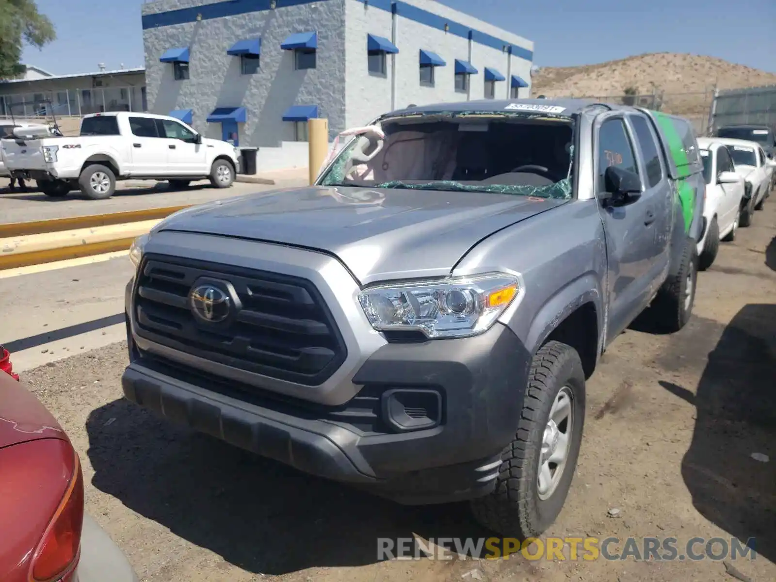 9 Photograph of a damaged car 5TFRX5GNXKX142495 TOYOTA TACOMA 2019