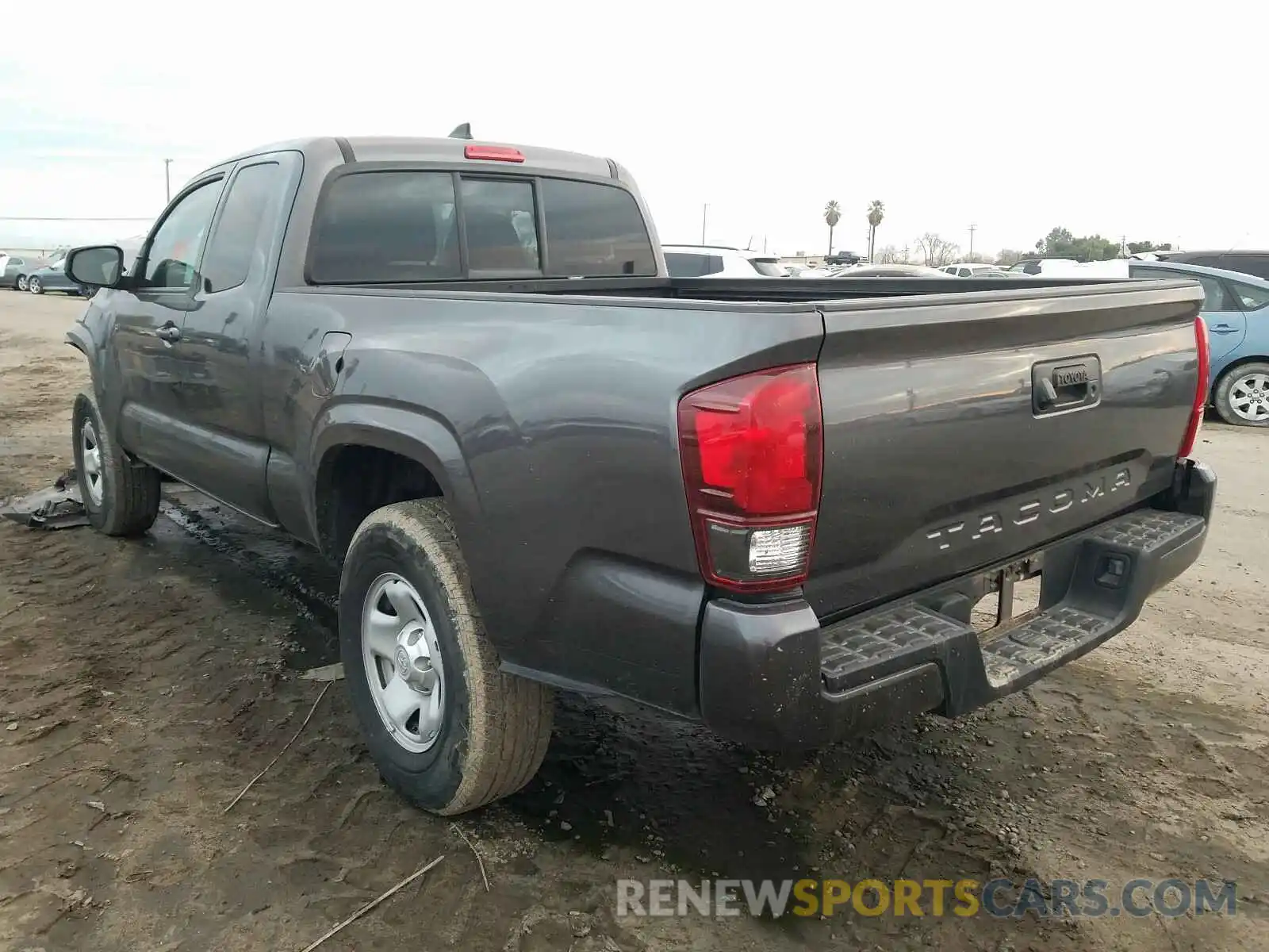 3 Photograph of a damaged car 5TFRX5GNXKX145655 TOYOTA TACOMA 2019