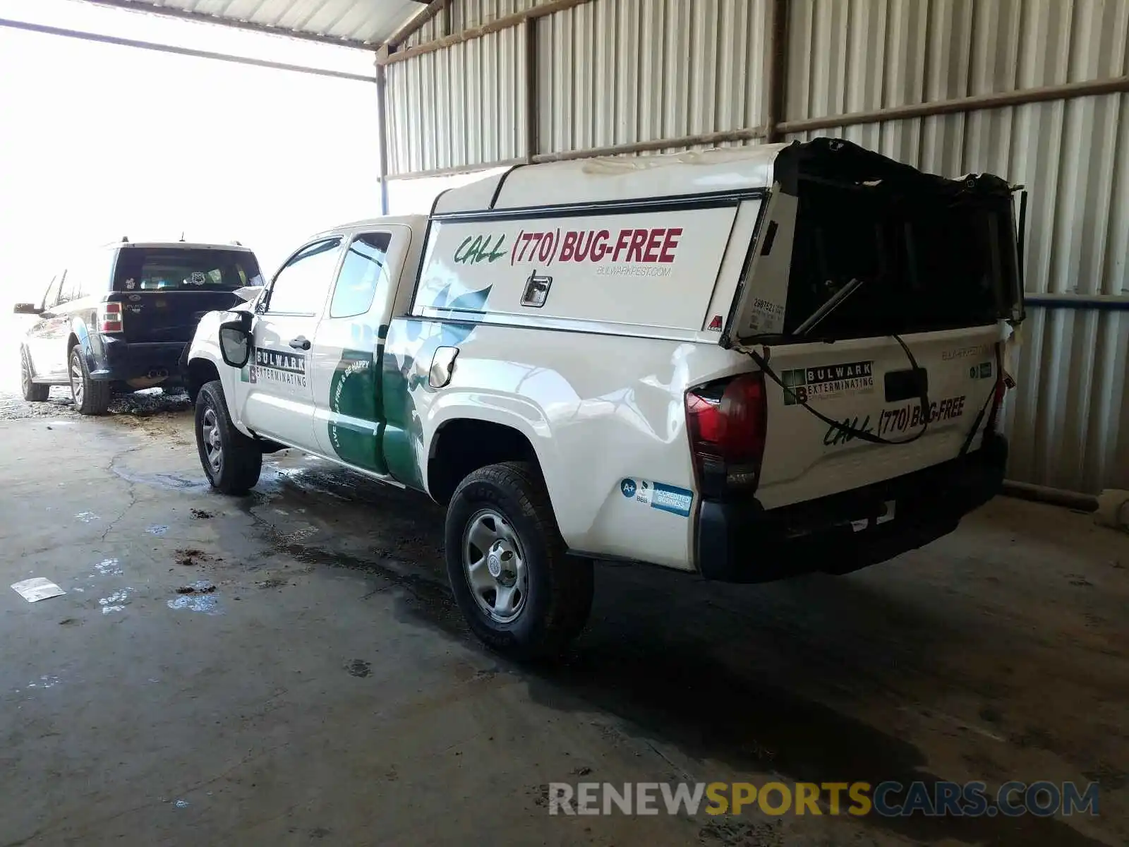 3 Photograph of a damaged car 5TFRX5GNXKX146482 TOYOTA TACOMA 2019