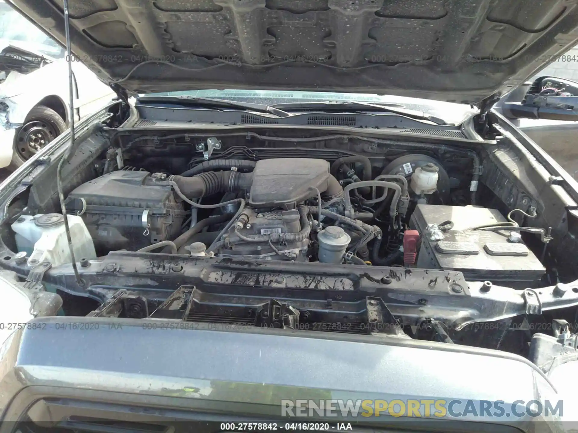 10 Photograph of a damaged car 5TFRX5GNXKX146529 TOYOTA TACOMA 2019