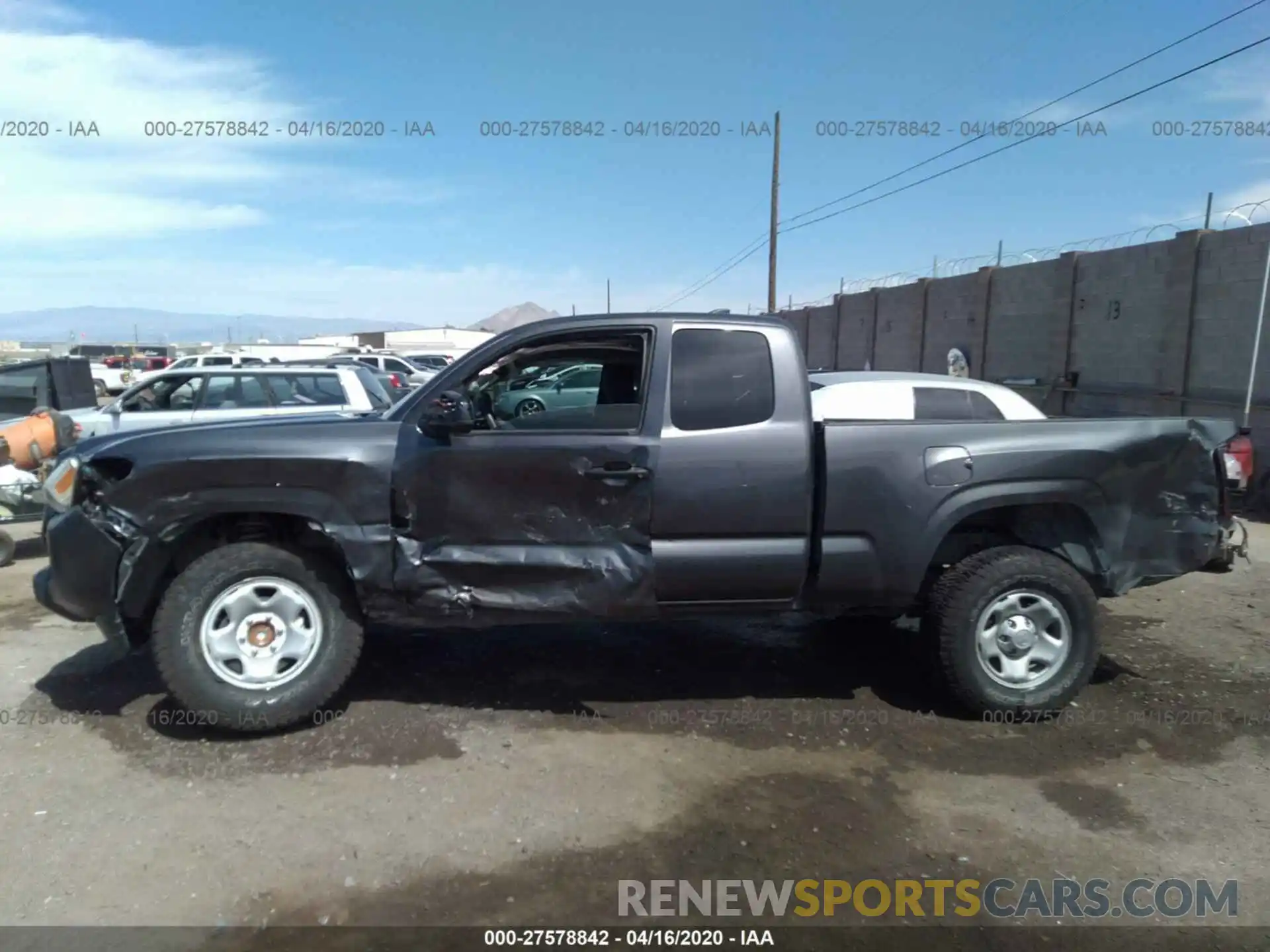 6 Фотография поврежденного автомобиля 5TFRX5GNXKX146529 TOYOTA TACOMA 2019