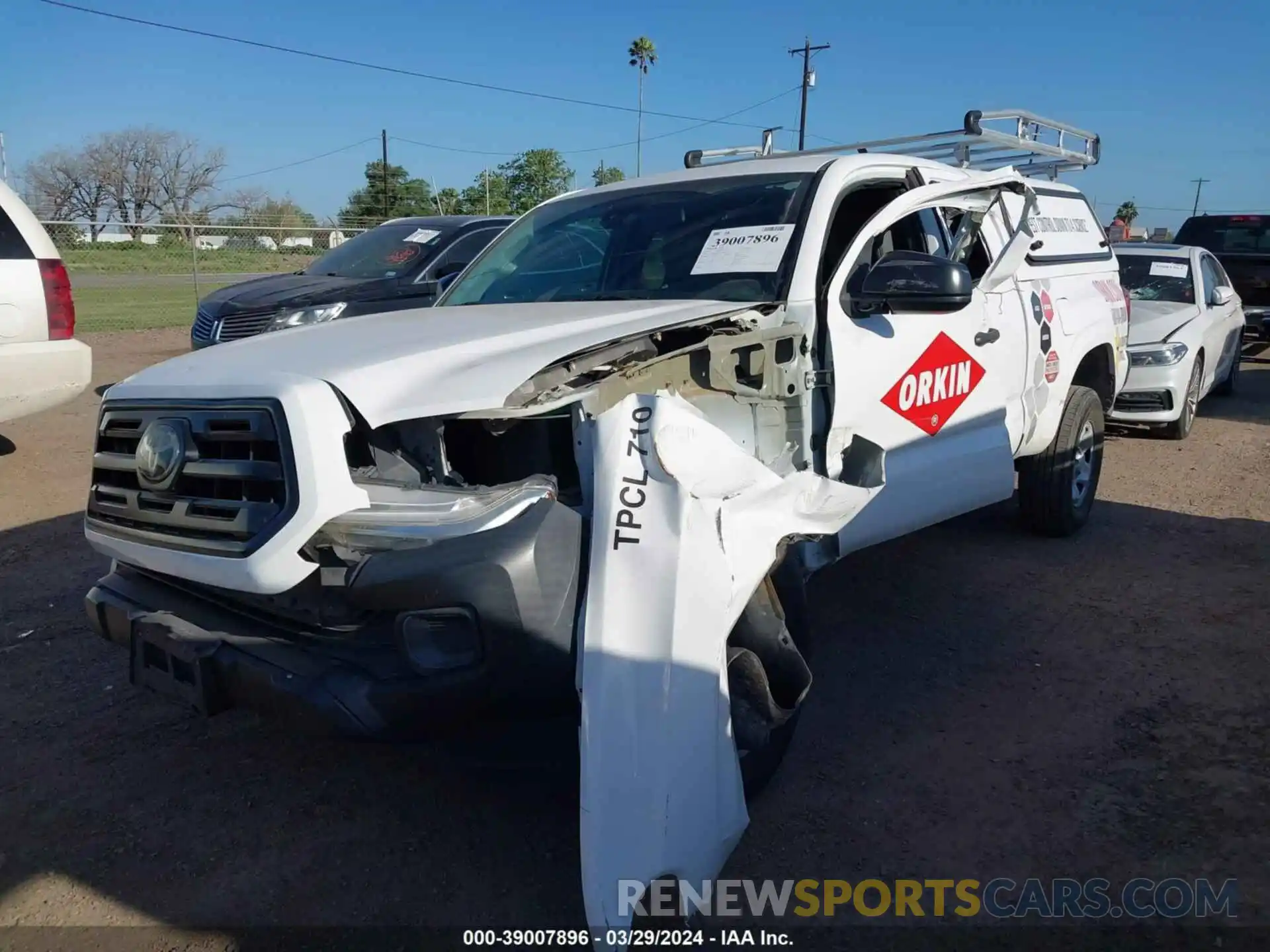 6 Фотография поврежденного автомобиля 5TFRX5GNXKX148149 TOYOTA TACOMA 2019