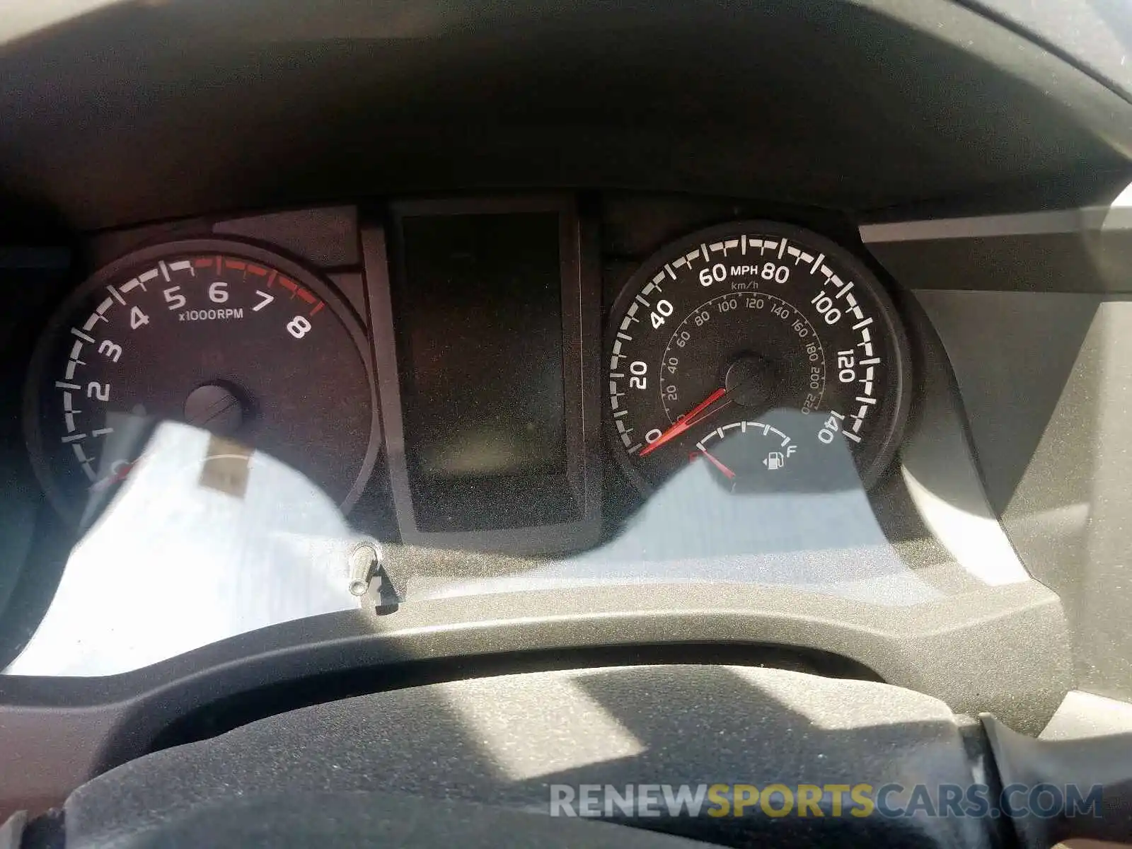 8 Photograph of a damaged car 5TFRX5GNXKX148474 TOYOTA TACOMA 2019