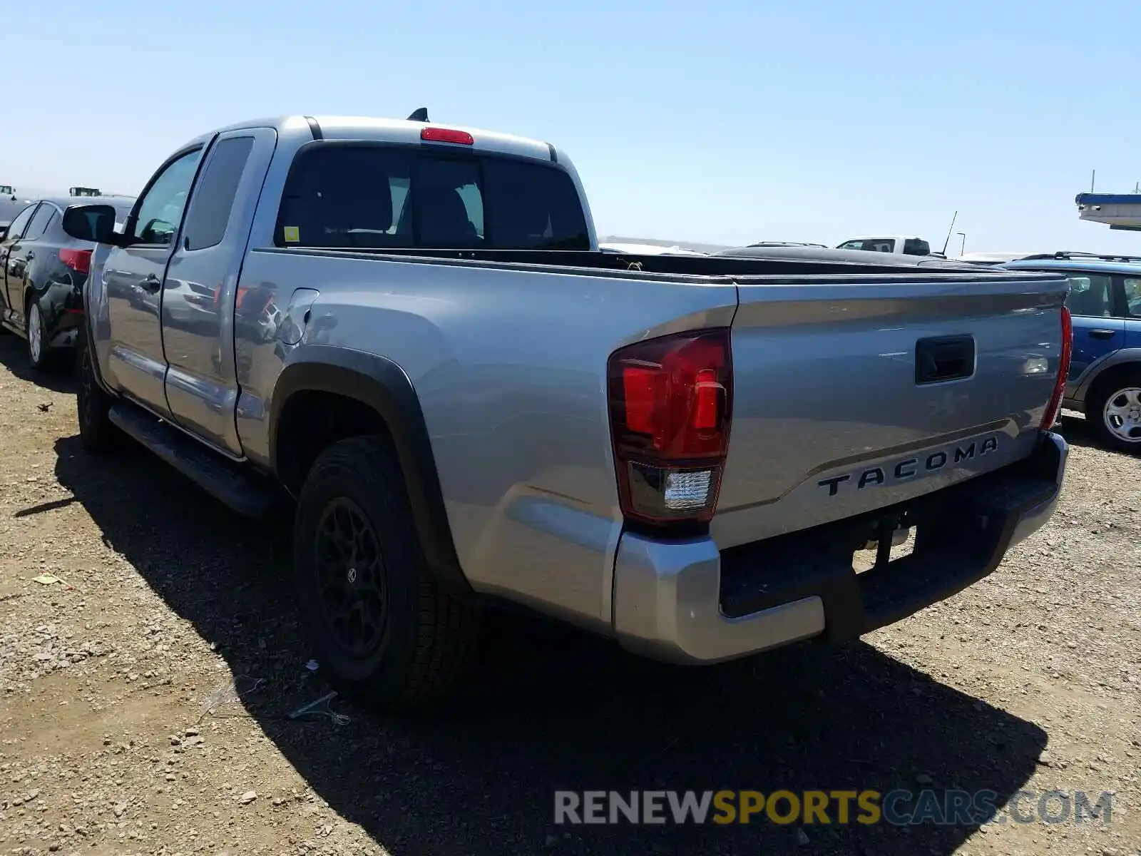 3 Photograph of a damaged car 5TFRX5GNXKX148930 TOYOTA TACOMA 2019