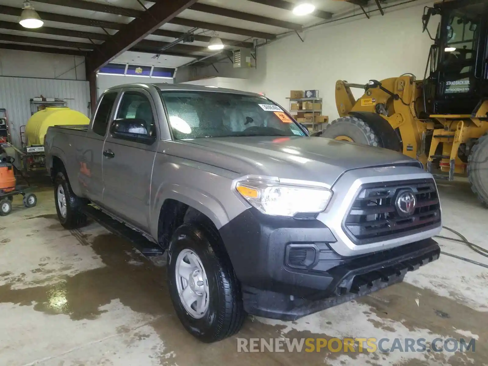 1 Photograph of a damaged car 5TFRX5GNXKX149222 TOYOTA TACOMA 2019